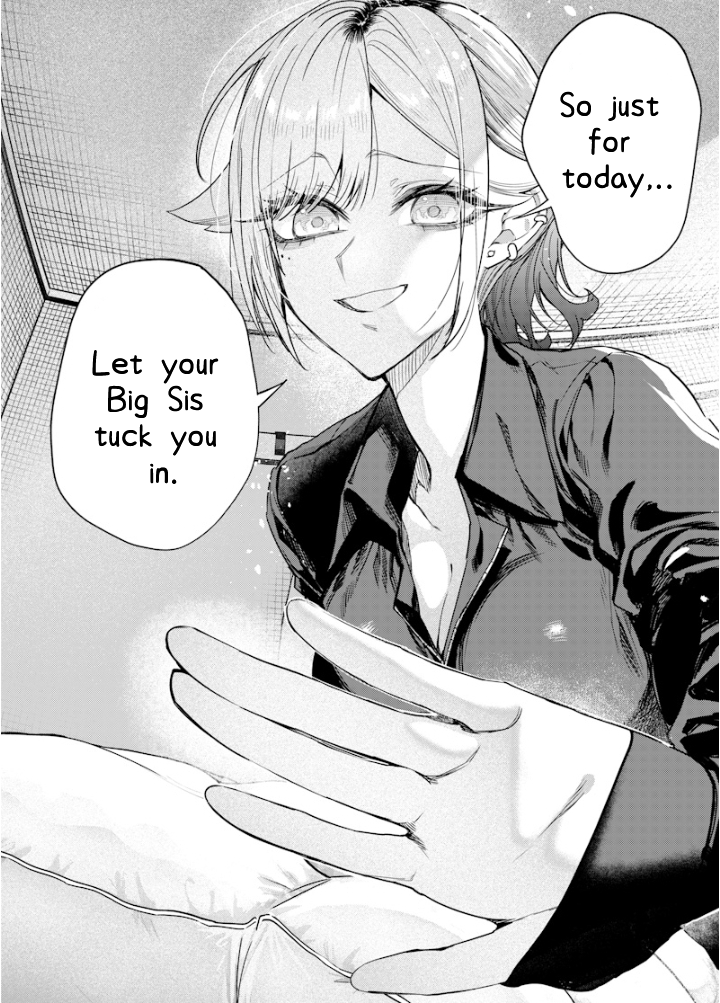 Halaman dari Namaiki na Gal Ane wo Wakaraseru Hanashi Chapter 40