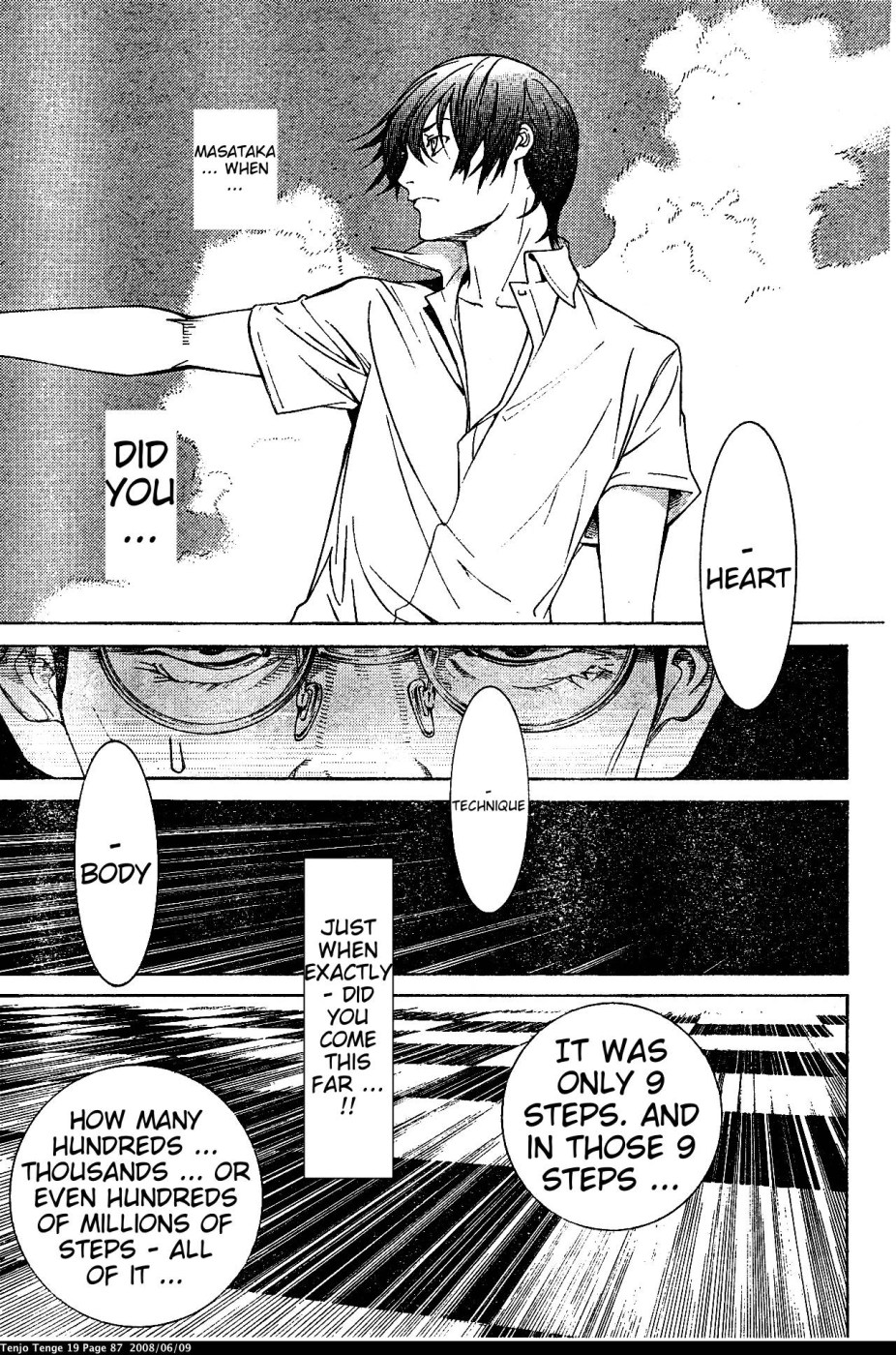 Halaman dari Tenjou Tenge Chapter 115