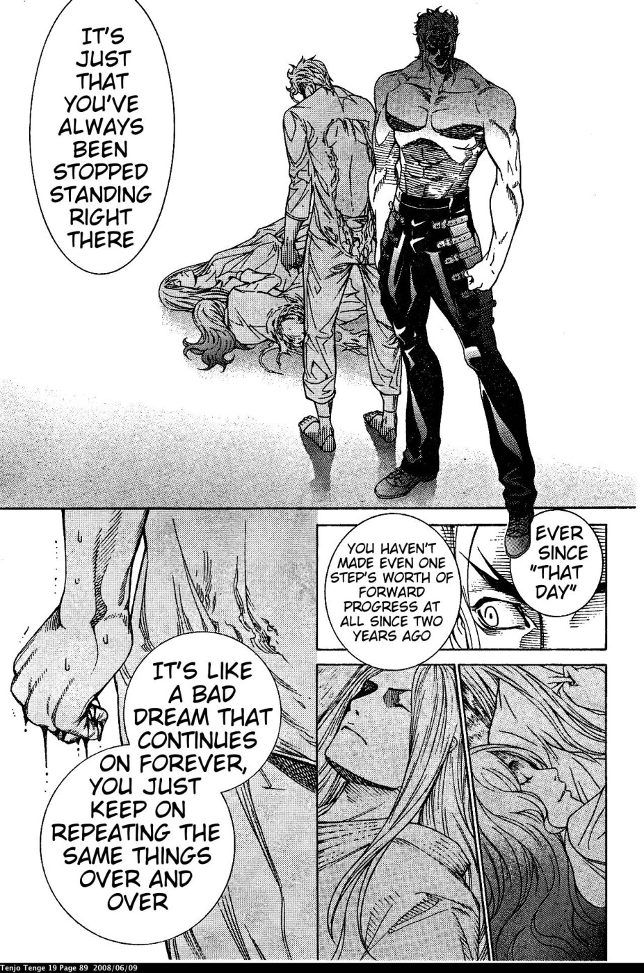 Halaman dari Tenjou Tenge Chapter 115