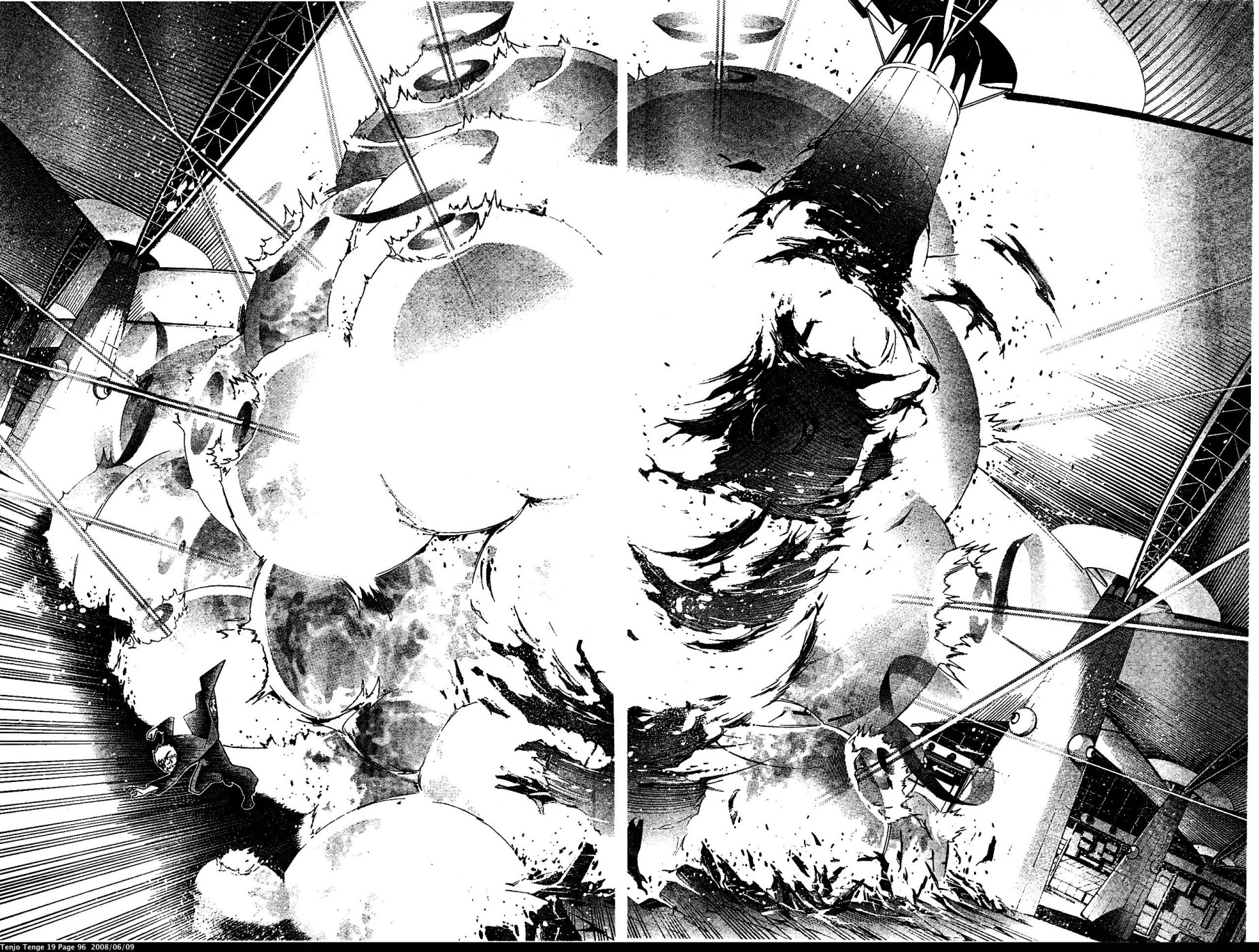 Halaman dari Tenjou Tenge Chapter 115