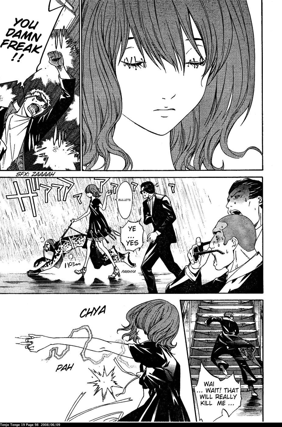 Halaman dari Tenjou Tenge Chapter 115