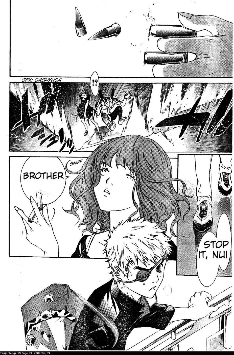 Halaman dari Tenjou Tenge Chapter 115