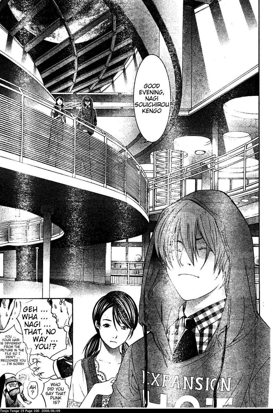 Halaman dari Tenjou Tenge Chapter 115