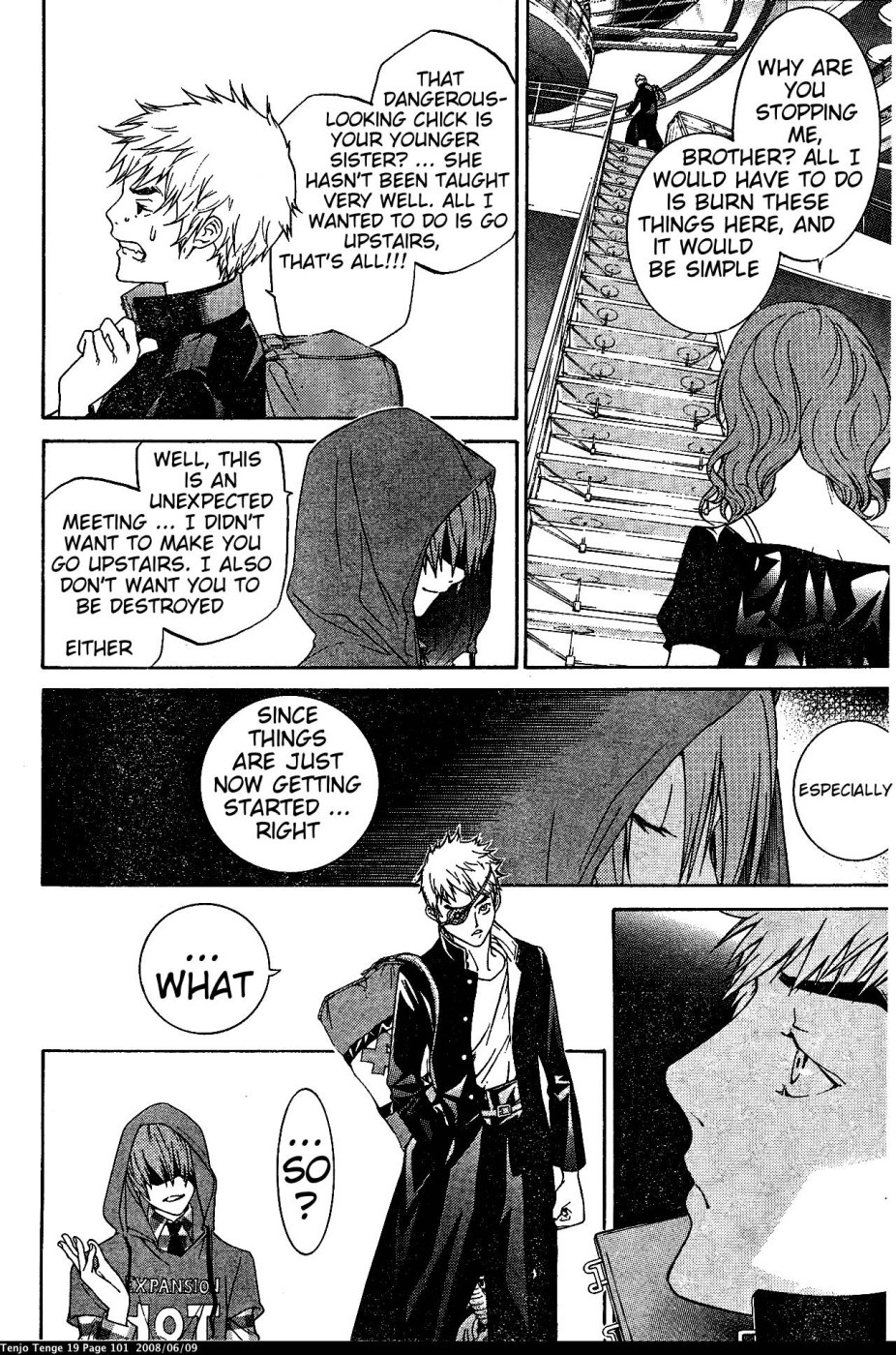 Halaman dari Tenjou Tenge Chapter 115