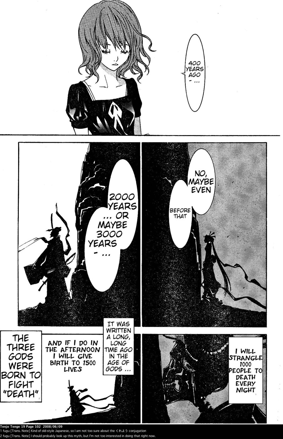 Halaman dari Tenjou Tenge Chapter 115