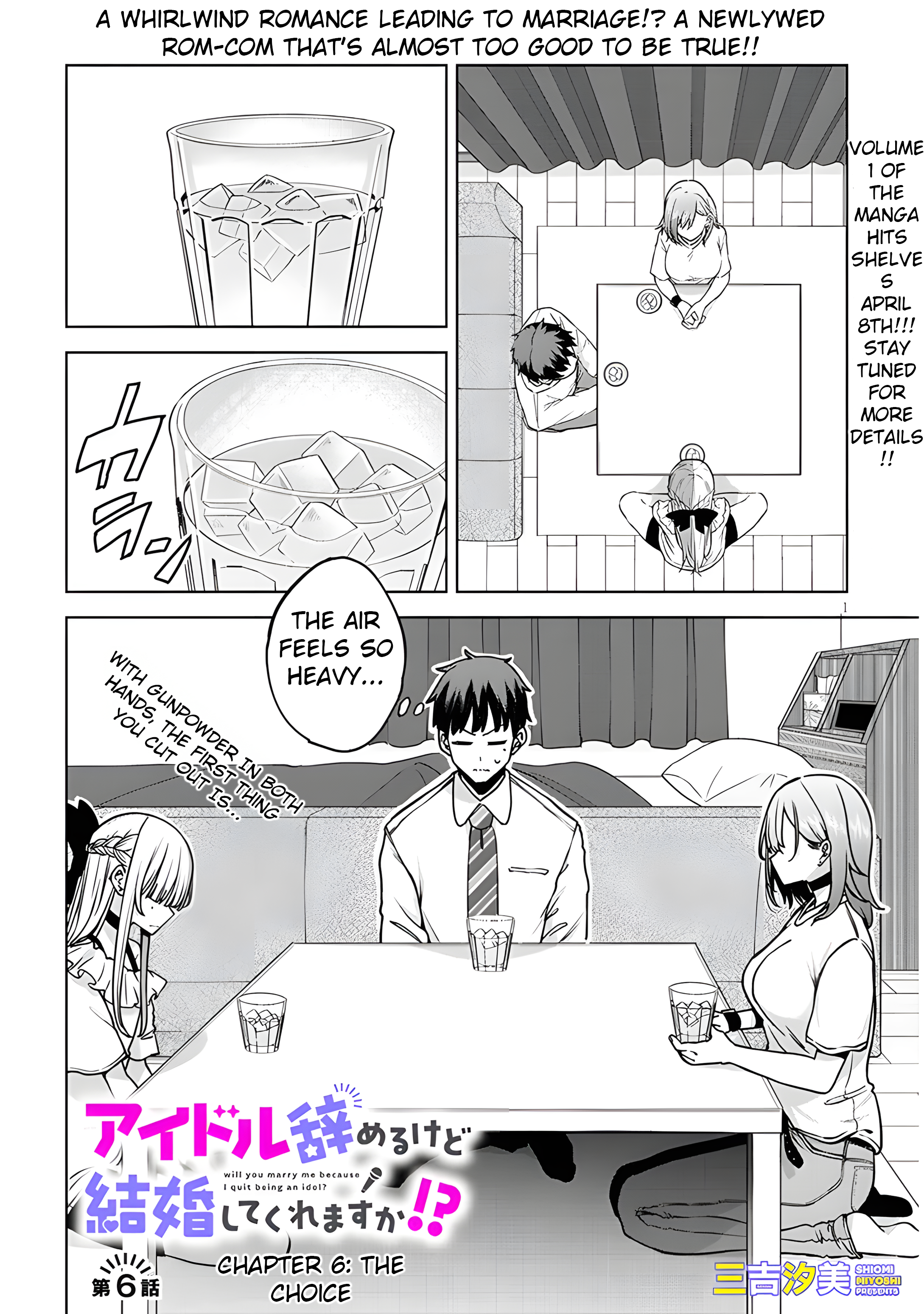 Idol Yameru kedo Kekkon Shitekuremasu ka!? Chapter 6 Page 2