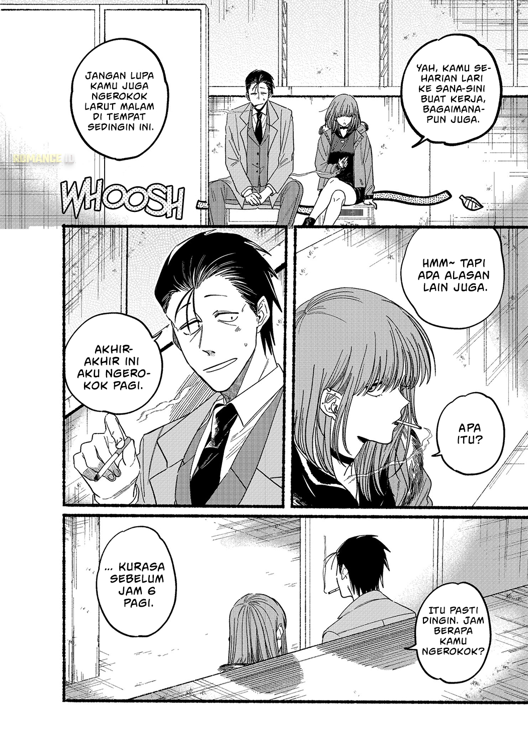 Super no Ura de Yani Suu Futari Chapter 25.6 - halaman 4