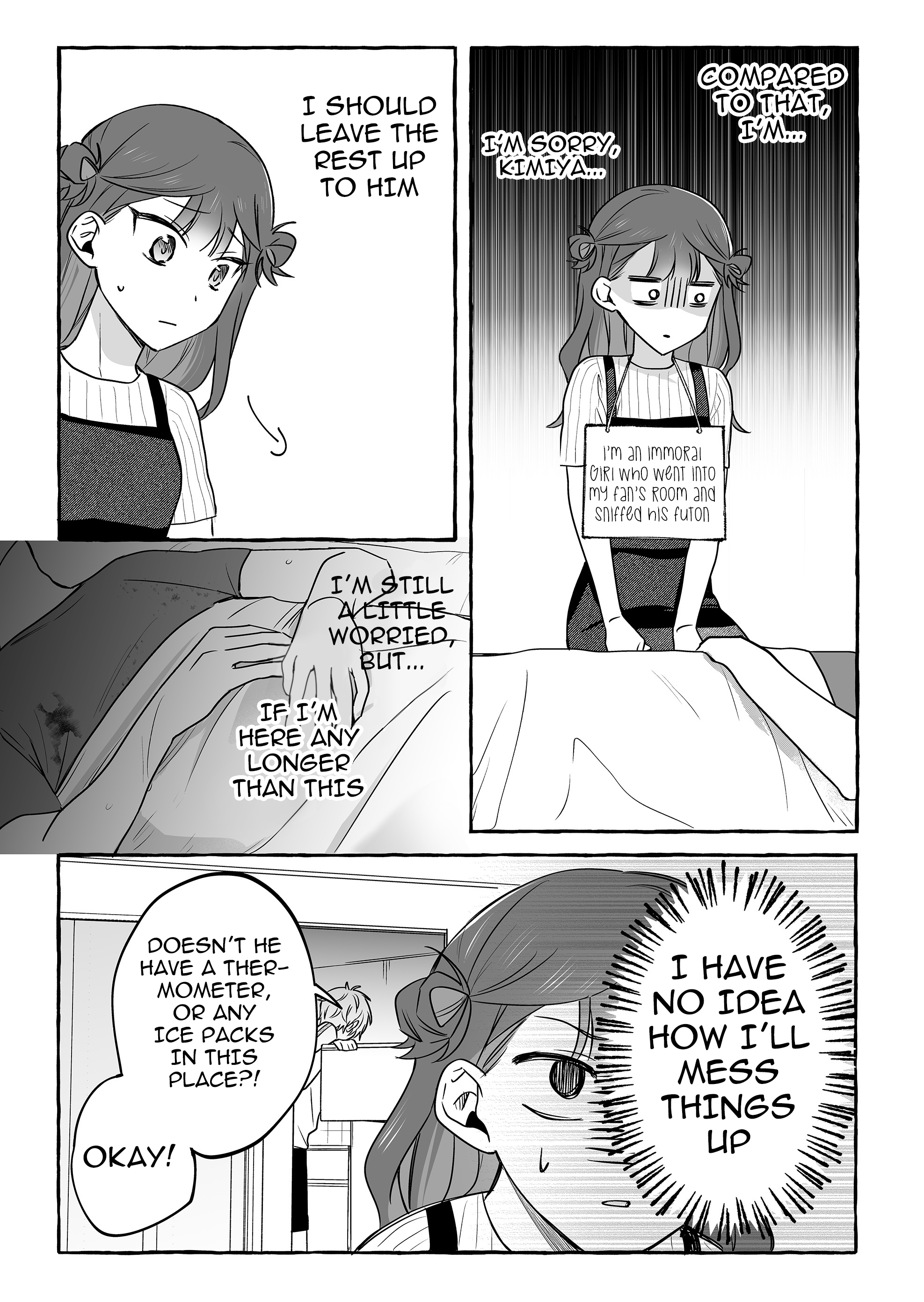 Halaman dari Damedol to Sekai ni Hitori Dake no Fan Chapter 43