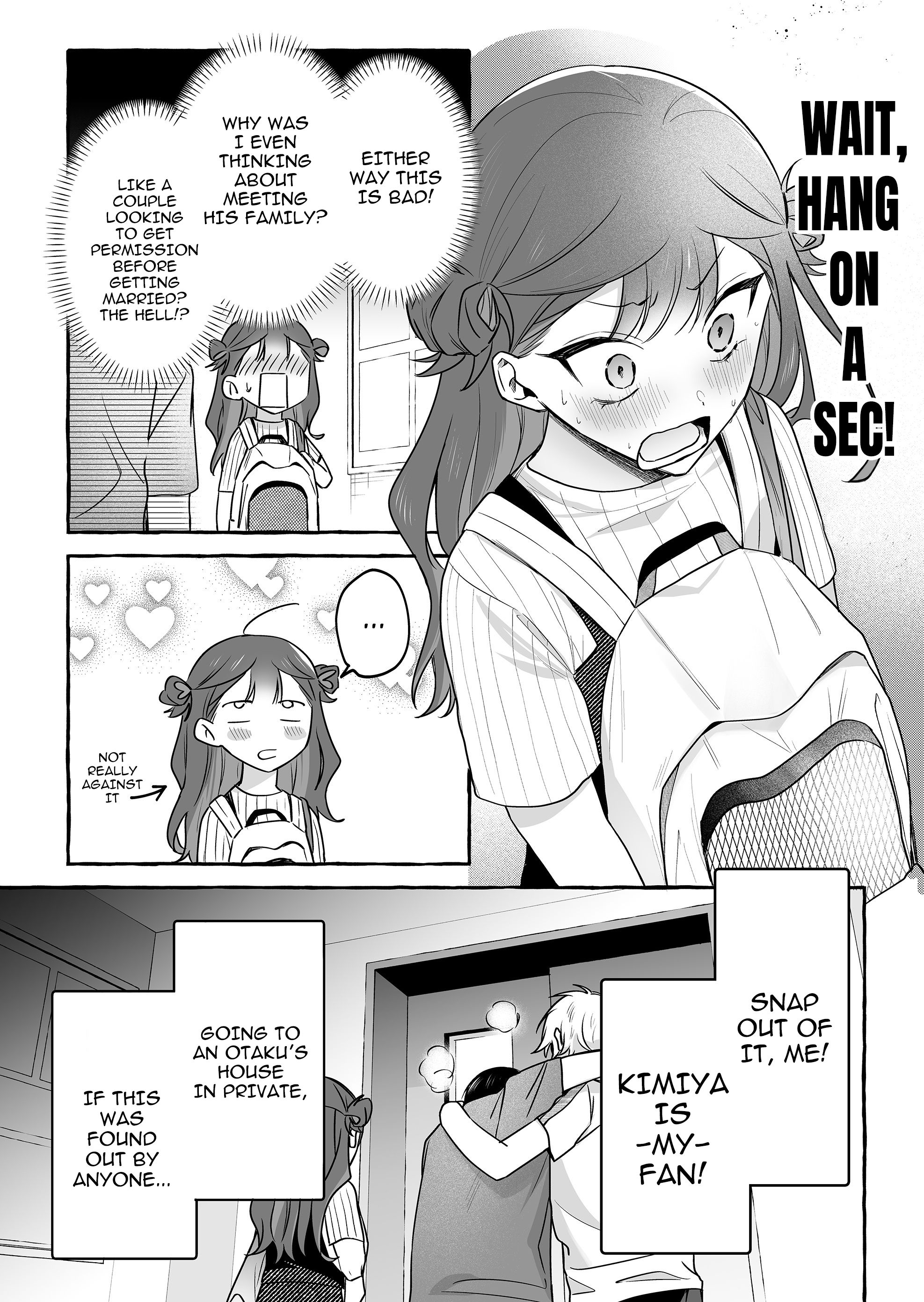 Halaman dari Damedol to Sekai ni Hitori Dake no Fan Chapter 43