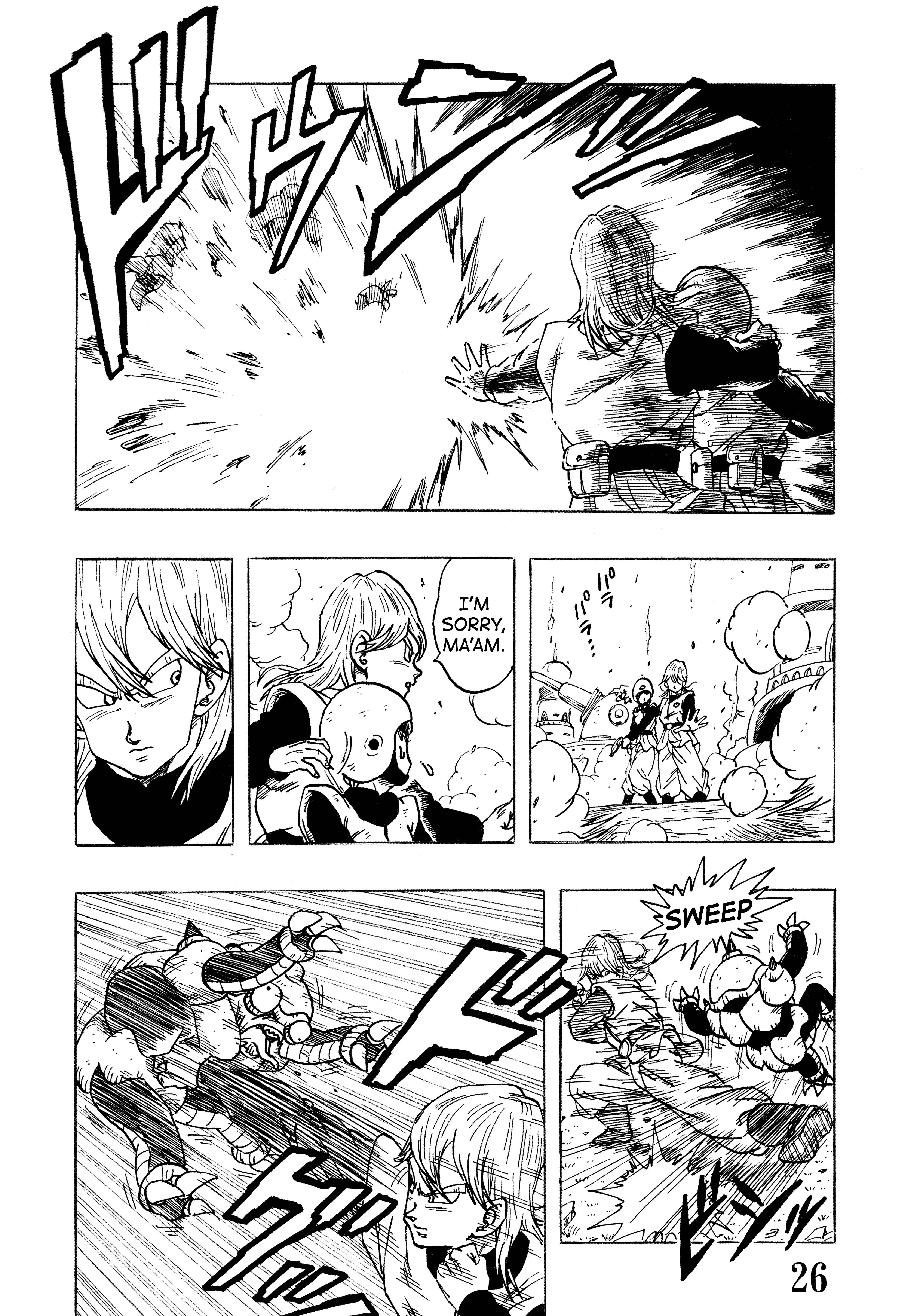 Halaman dari Super DB - Dragon Ball AF Magazine Chapter N/A