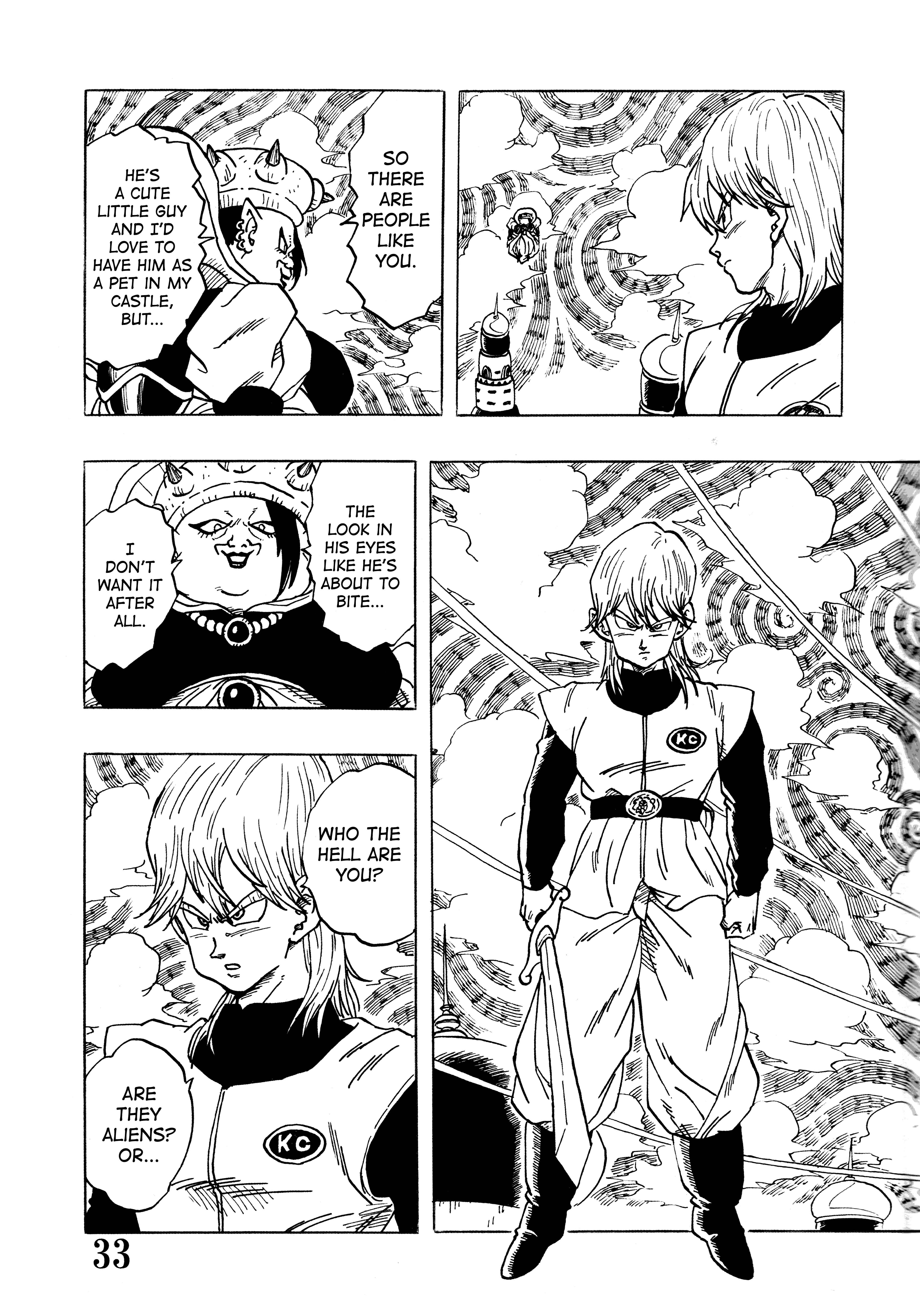 Halaman dari Super DB - Dragon Ball AF Magazine Chapter N/A