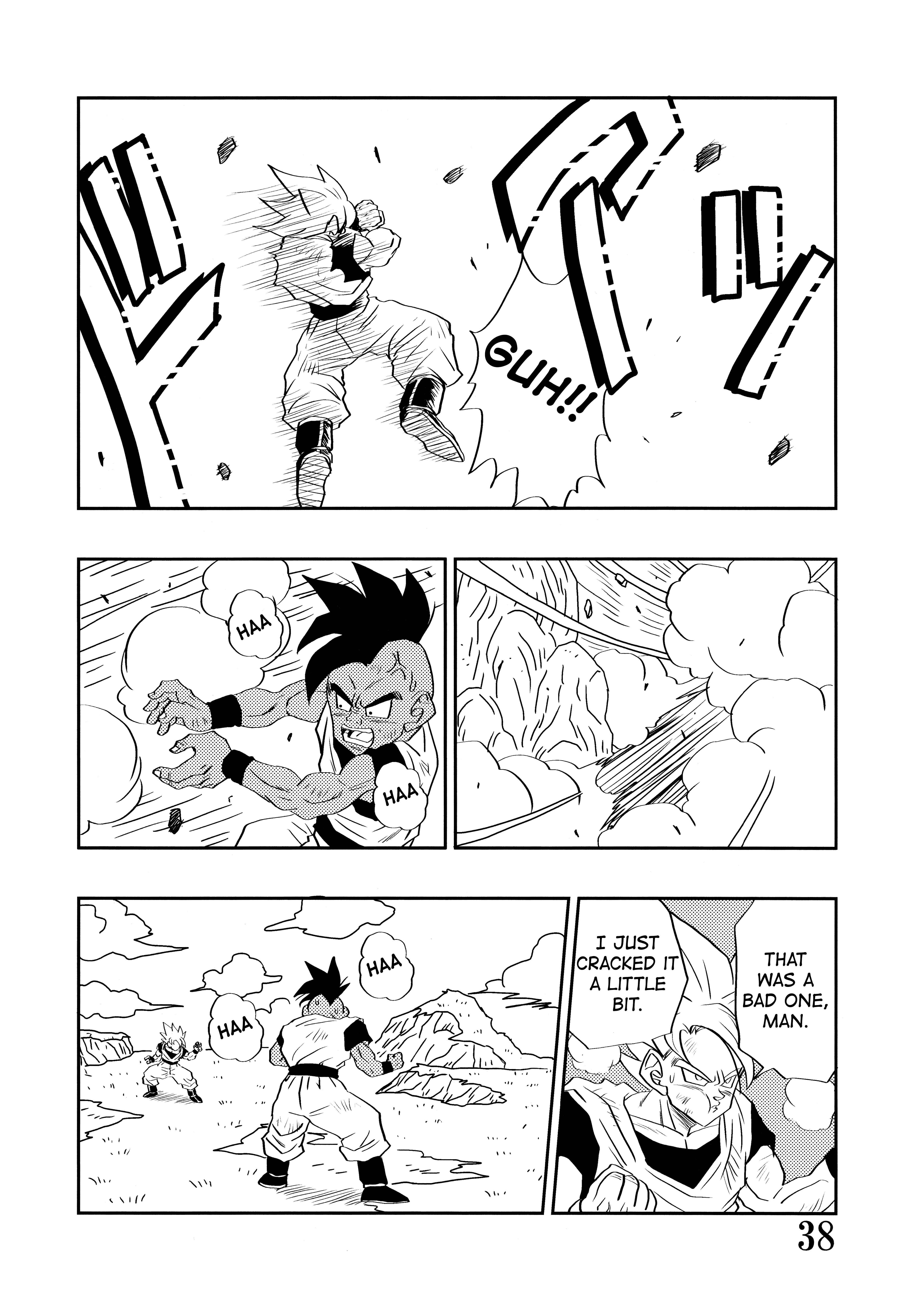 Halaman dari Super DB - Dragon Ball AF Magazine Chapter N/A