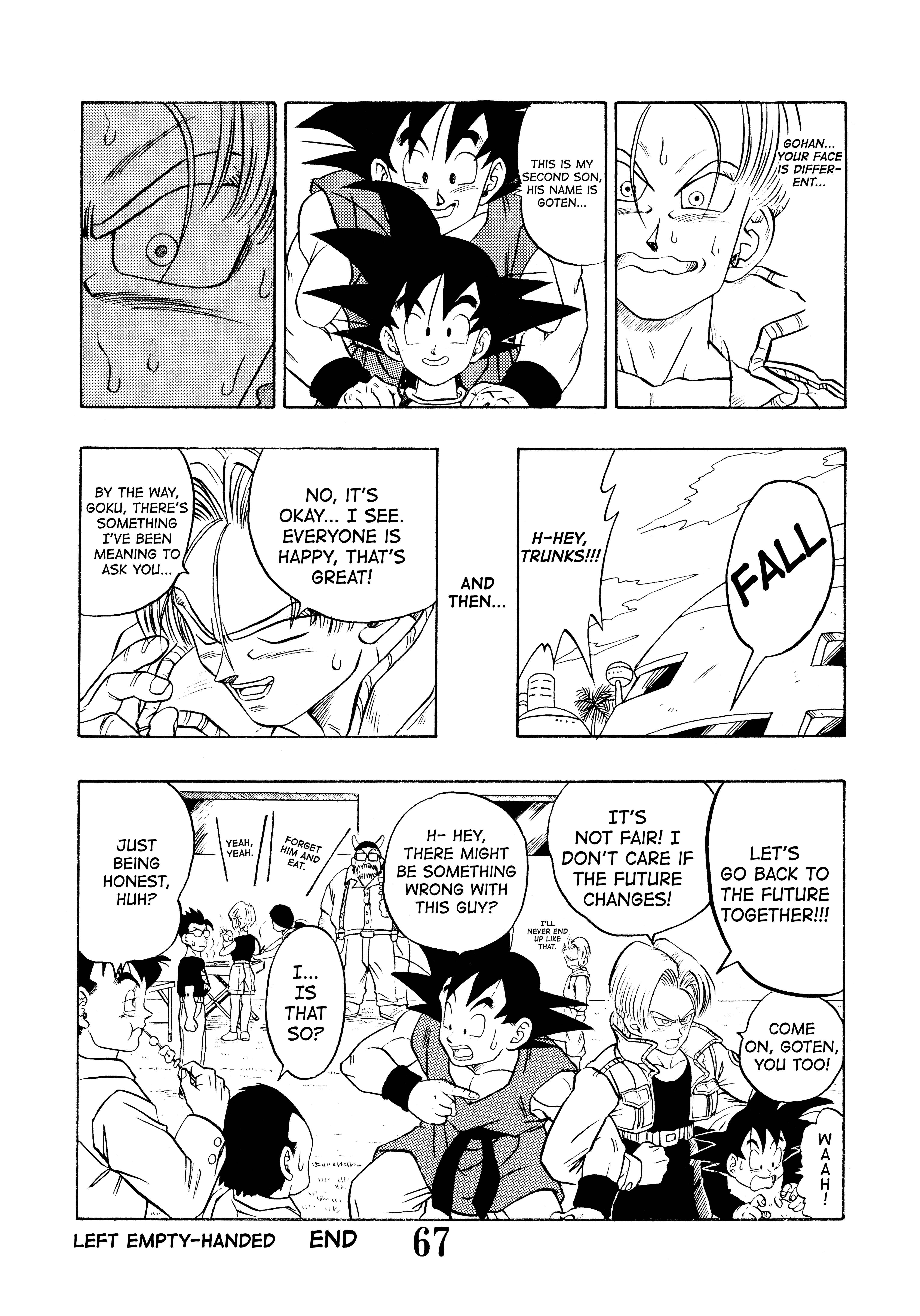 Halaman dari Super DB - Dragon Ball AF Magazine Chapter N/A
