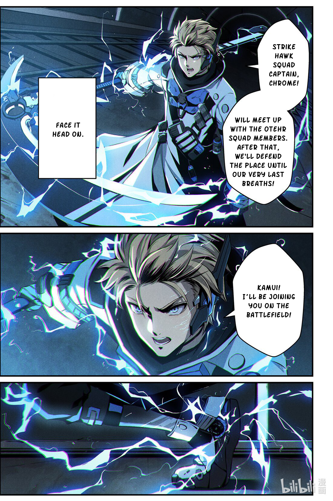 Halaman dari Punishing Gray Raven: Interlude Chapter 17
