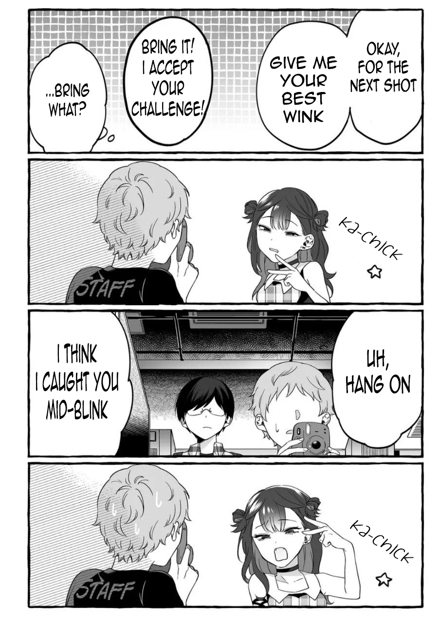 Halaman dari Damedol to Sekai ni Hitori Dake no Fan Chapter 2