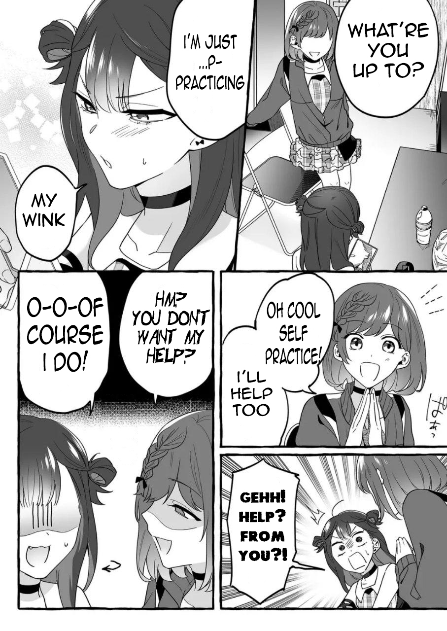Halaman dari Damedol to Sekai ni Hitori Dake no Fan Chapter 2