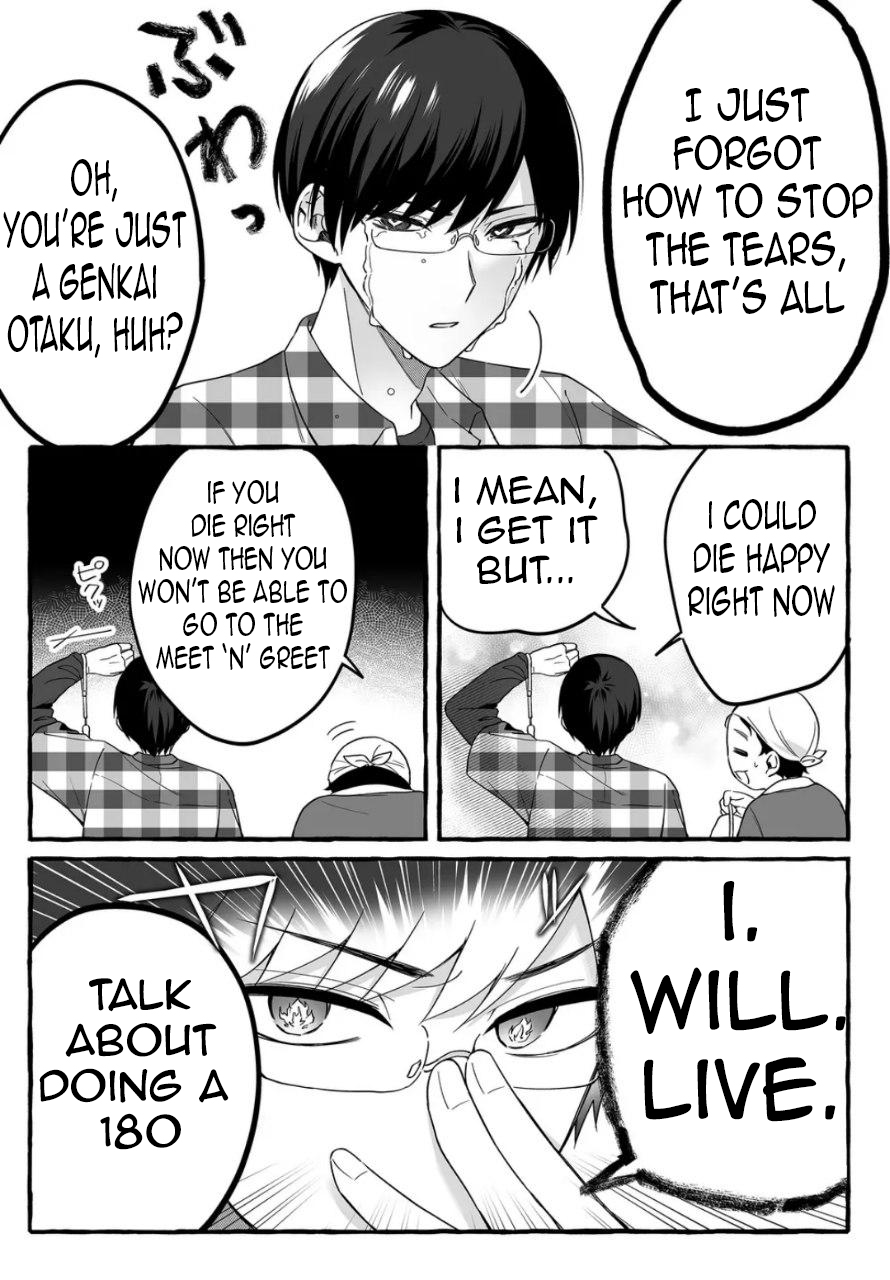 Halaman dari Damedol to Sekai ni Hitori Dake no Fan Chapter 2