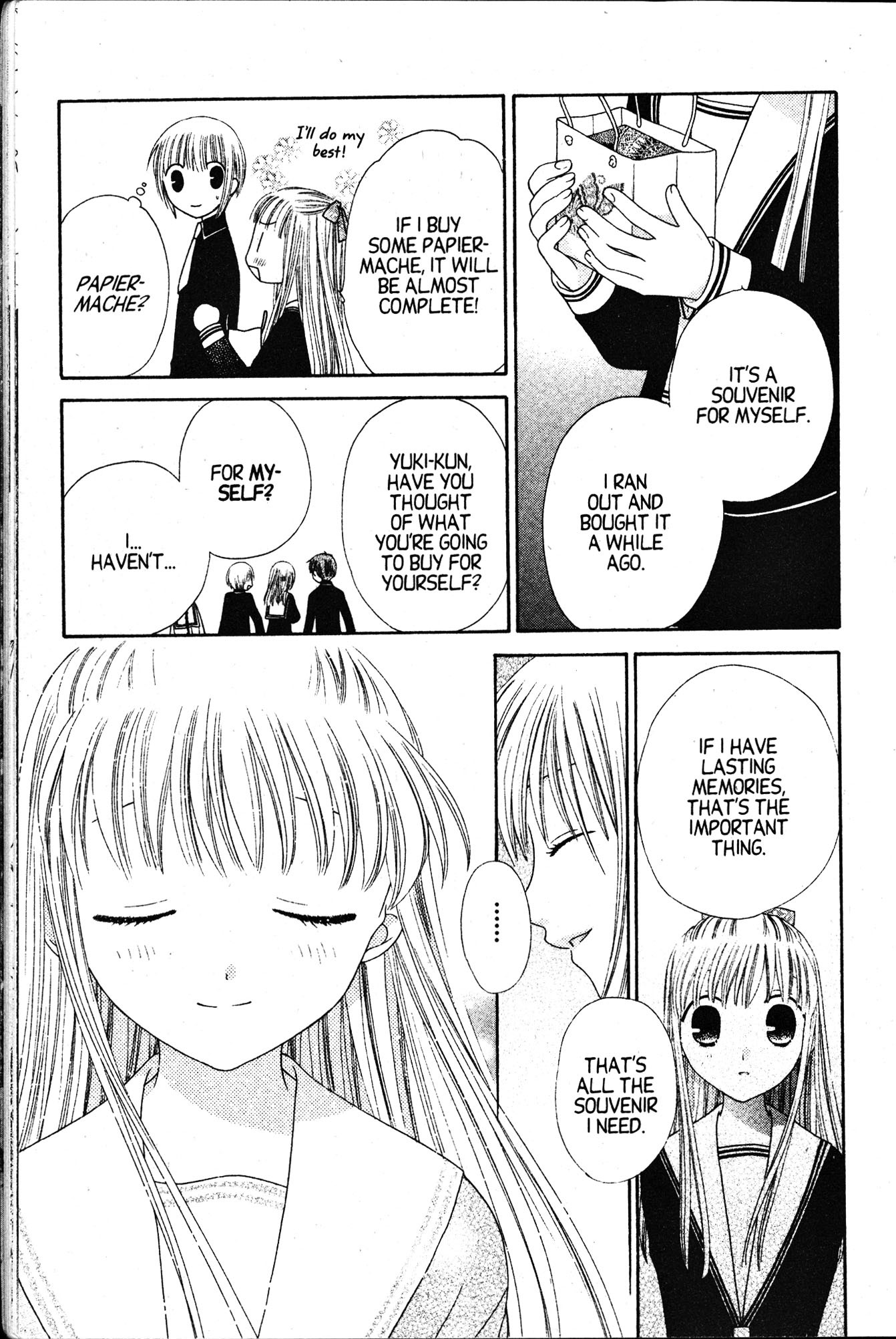 Halaman dari Fruits Basket Chapter 77