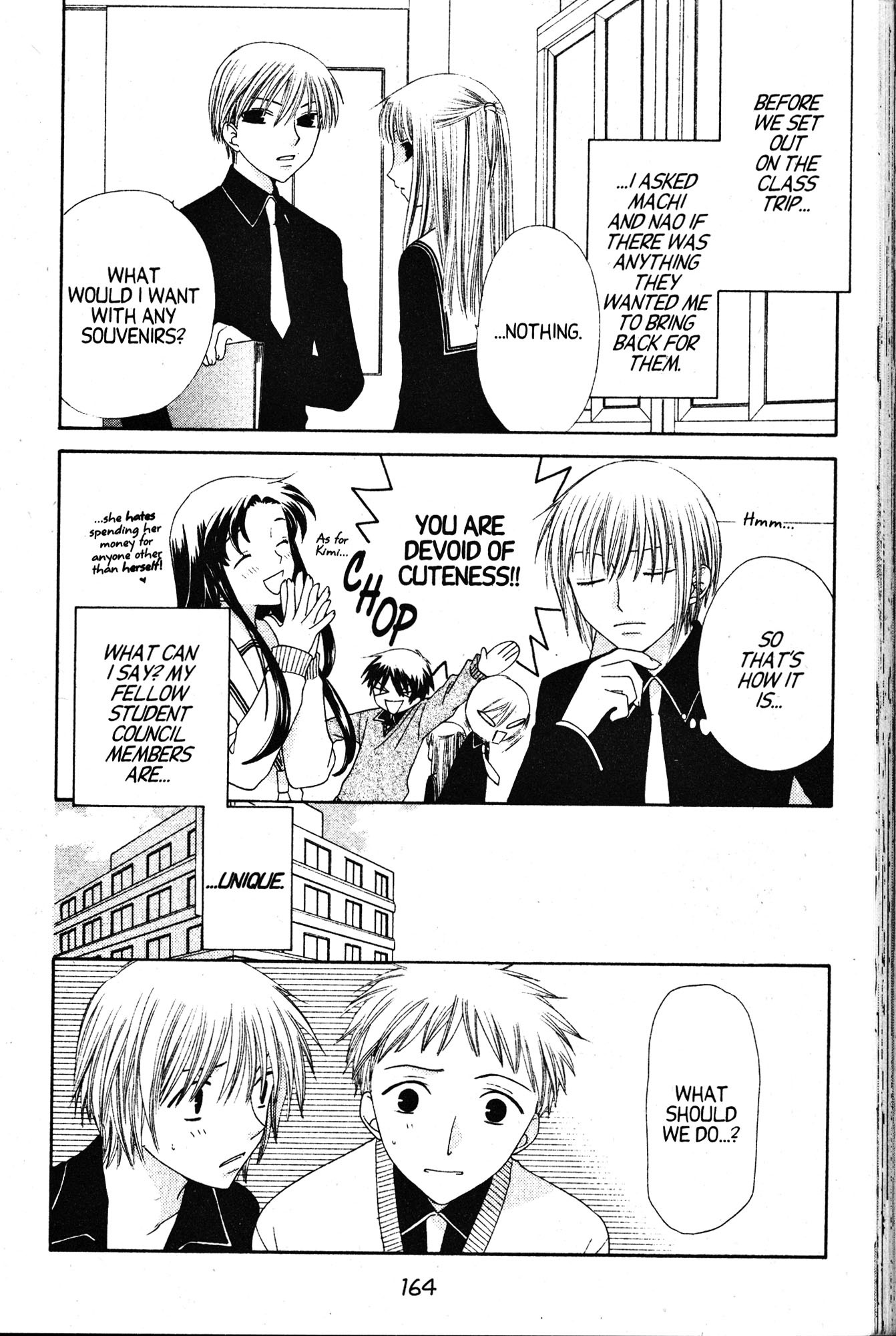 Halaman dari Fruits Basket Chapter 77
