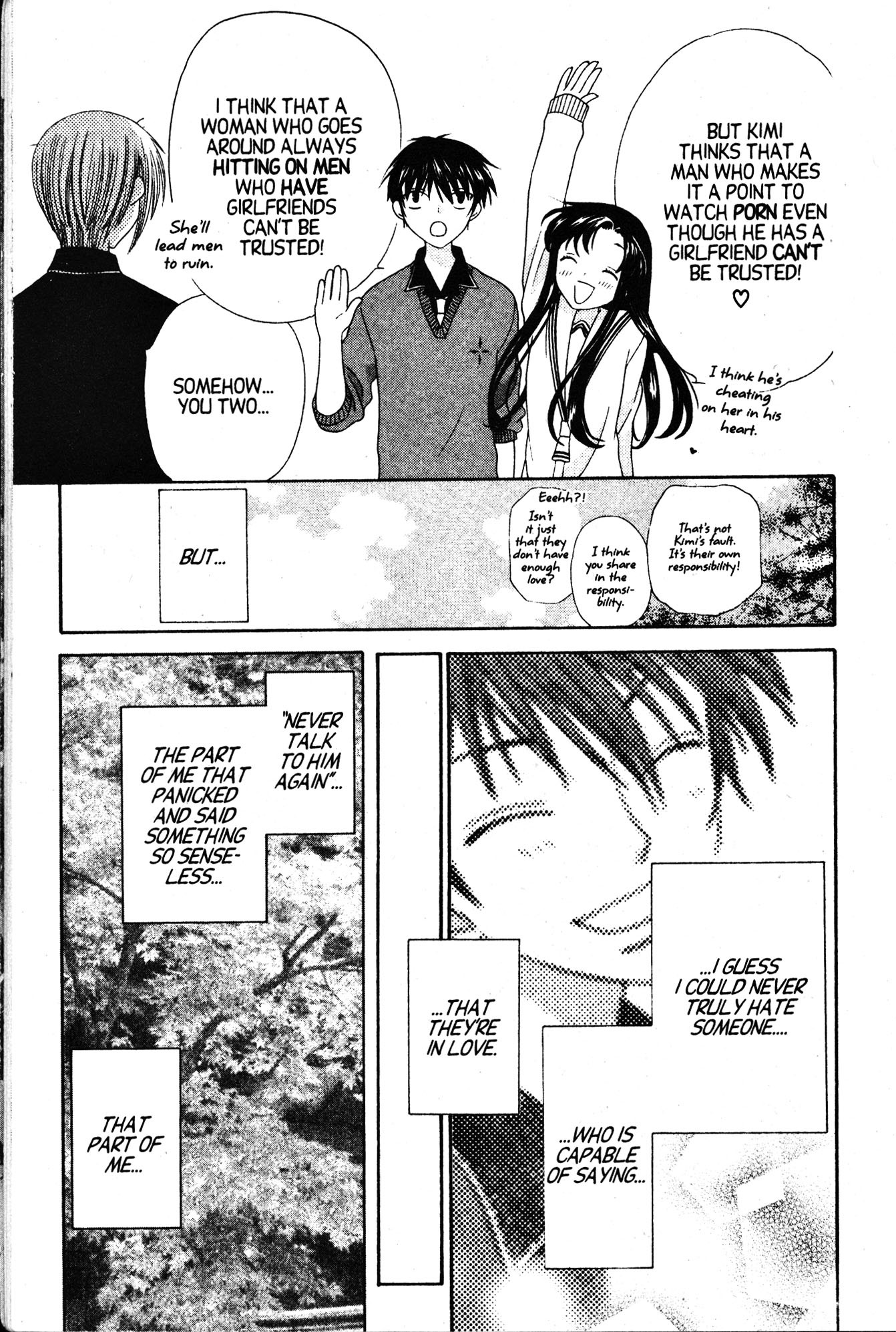 Halaman dari Fruits Basket Chapter 77