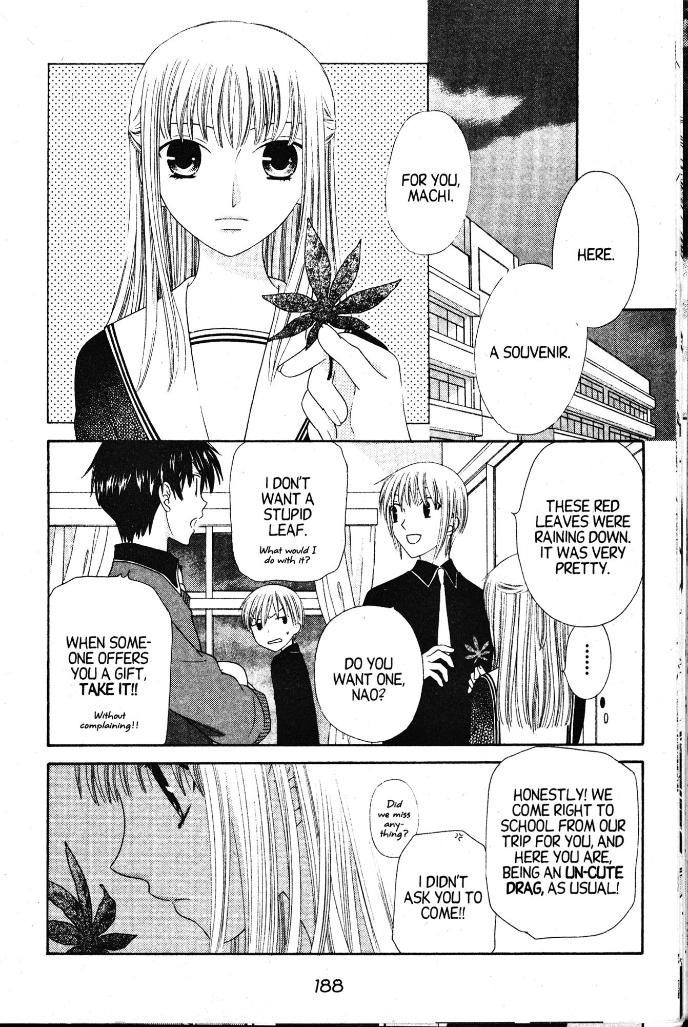 Halaman dari Fruits Basket Chapter 77