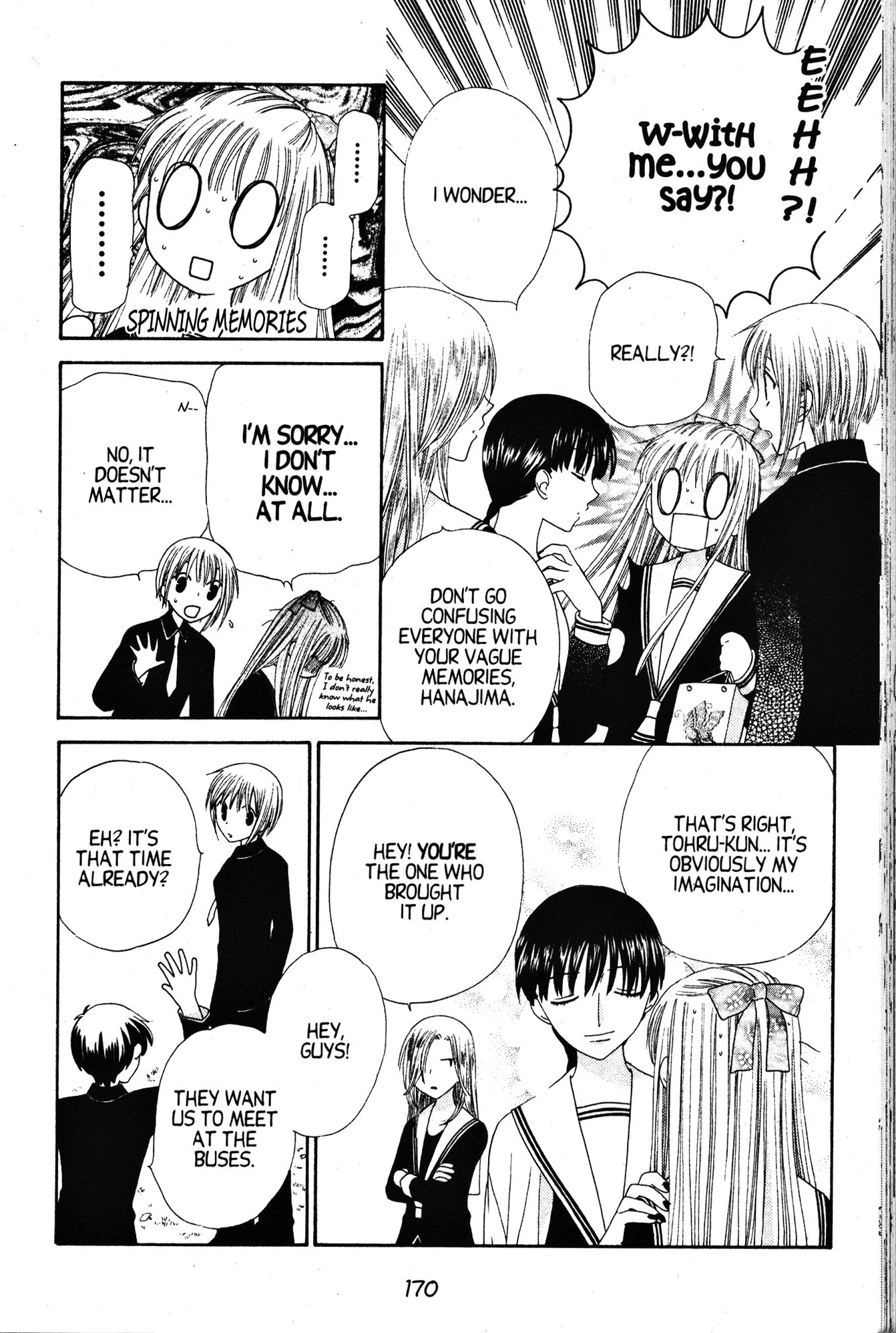Halaman dari Fruits Basket Chapter 77