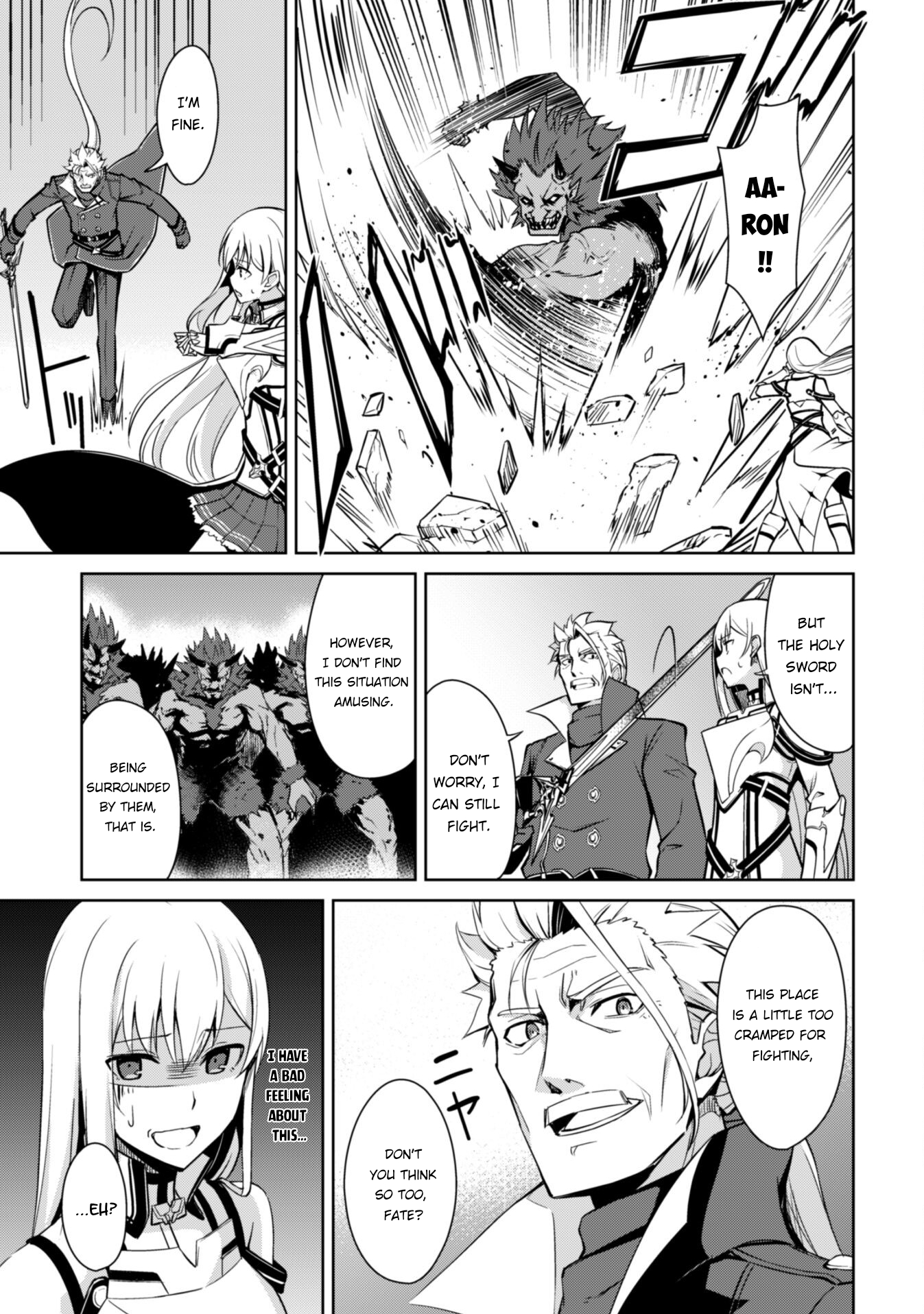 Halaman dari Boushoku no Berserk ~Ore dake Level to Iu Gainen wo Toppa suru~ Chapter 46