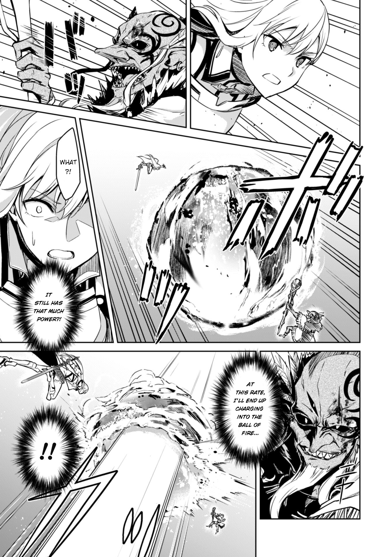 Halaman dari Boushoku no Berserk ~Ore dake Level to Iu Gainen wo Toppa suru~ Chapter 46