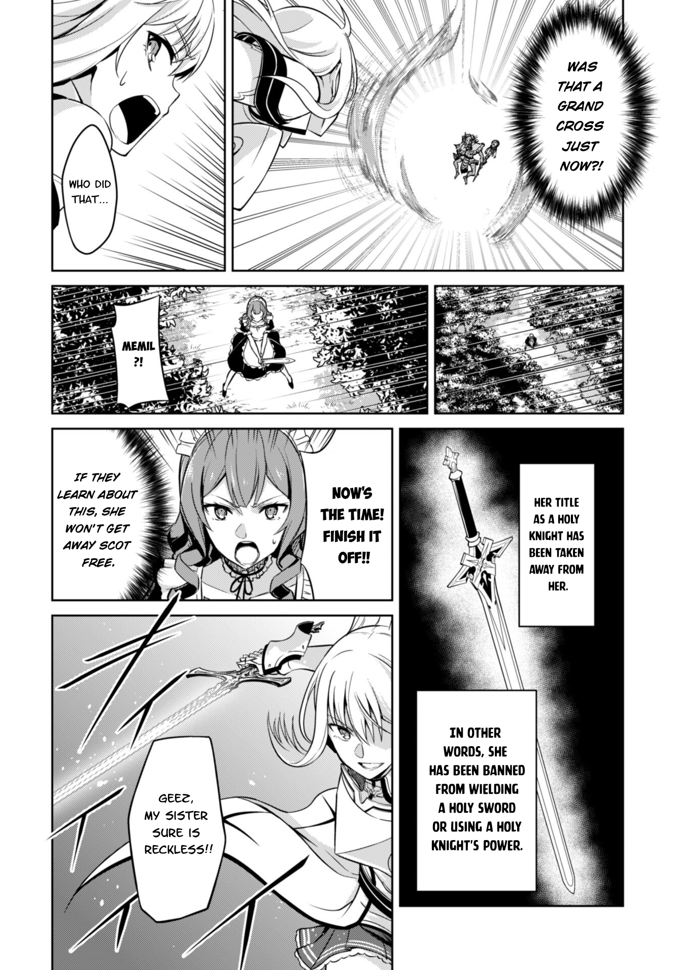 Halaman dari Boushoku no Berserk ~Ore dake Level to Iu Gainen wo Toppa suru~ Chapter 46