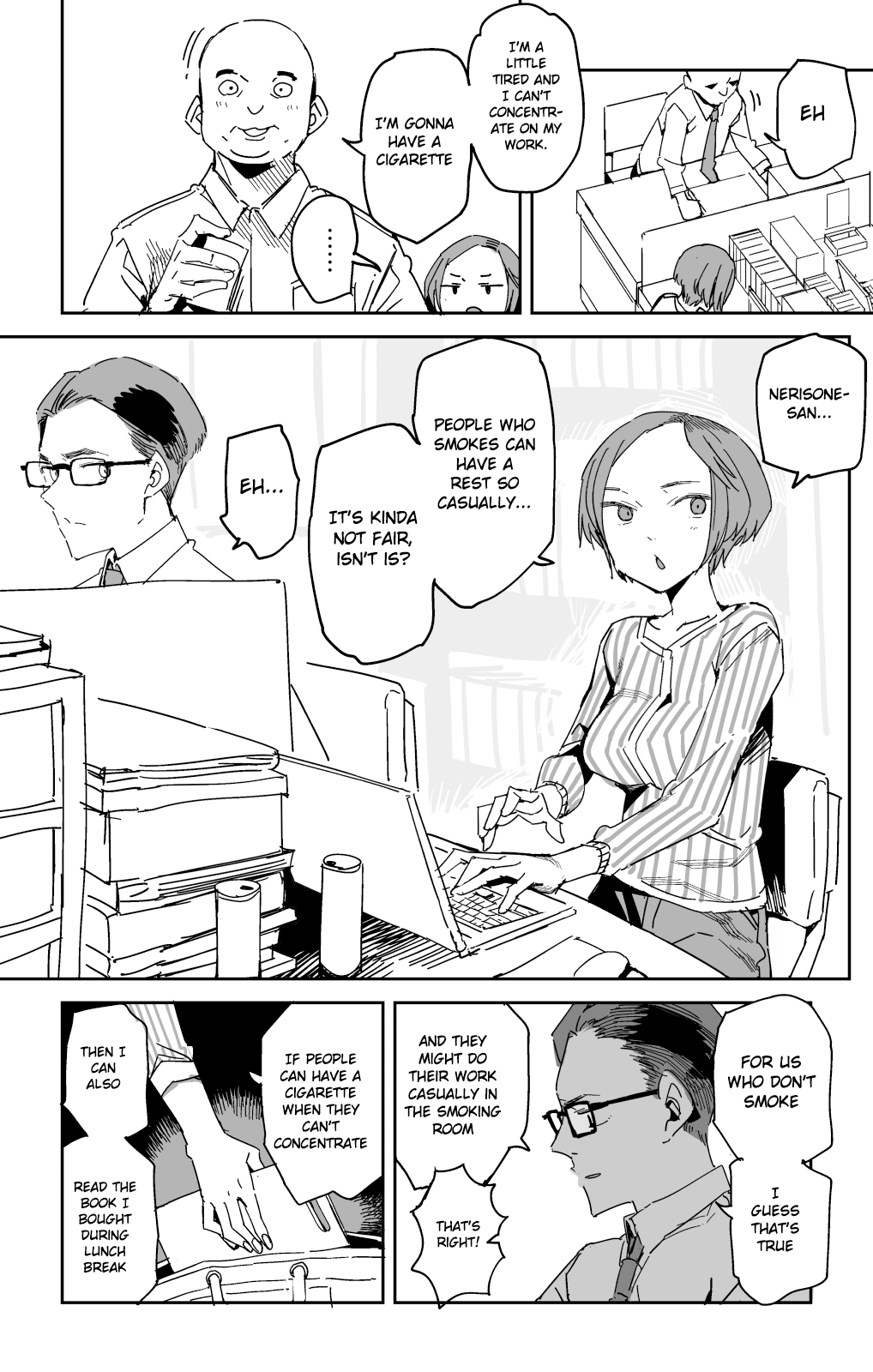 Halaman dari Oshimai Chapter 20