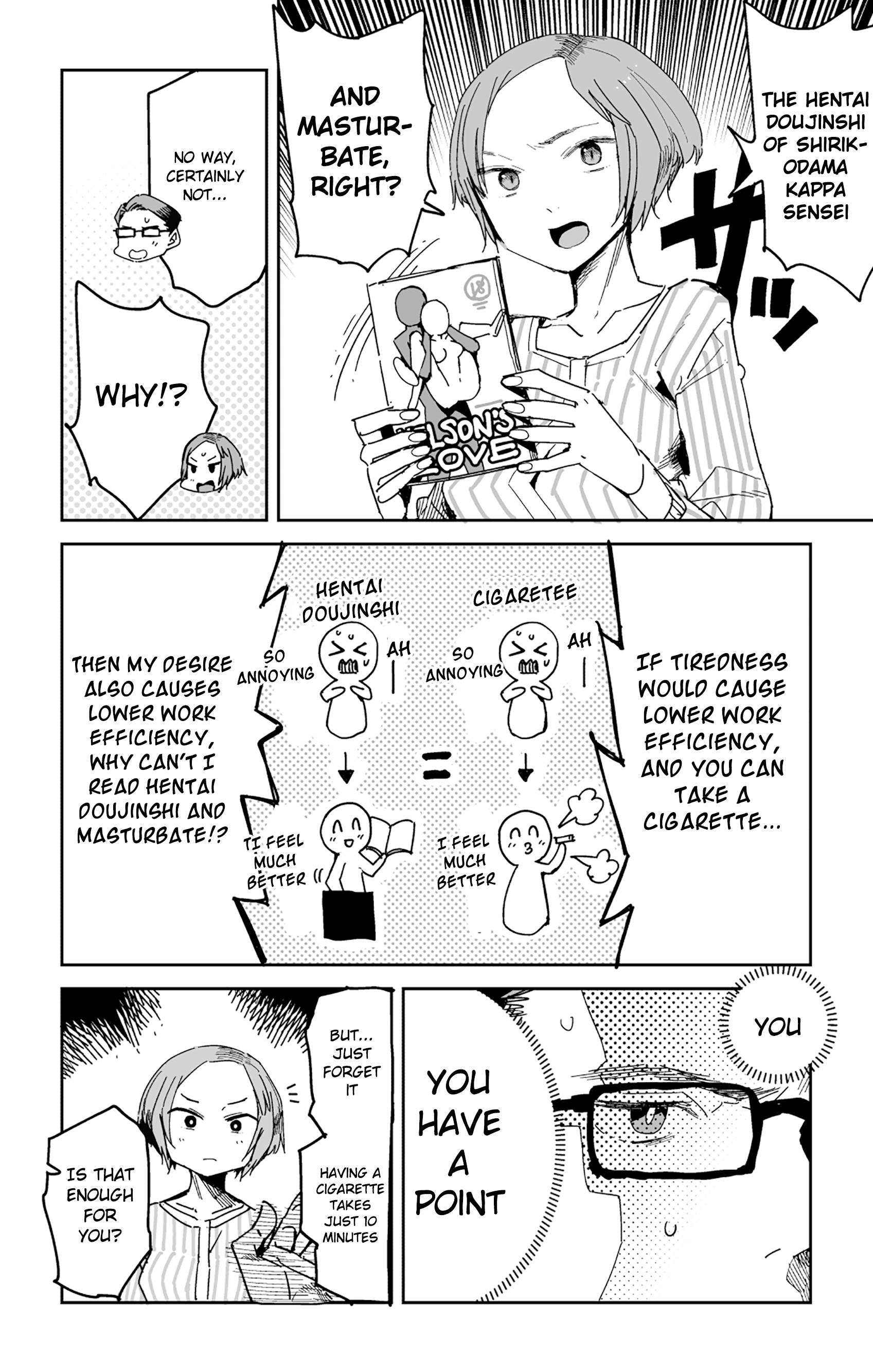 Halaman dari Oshimai Chapter 20