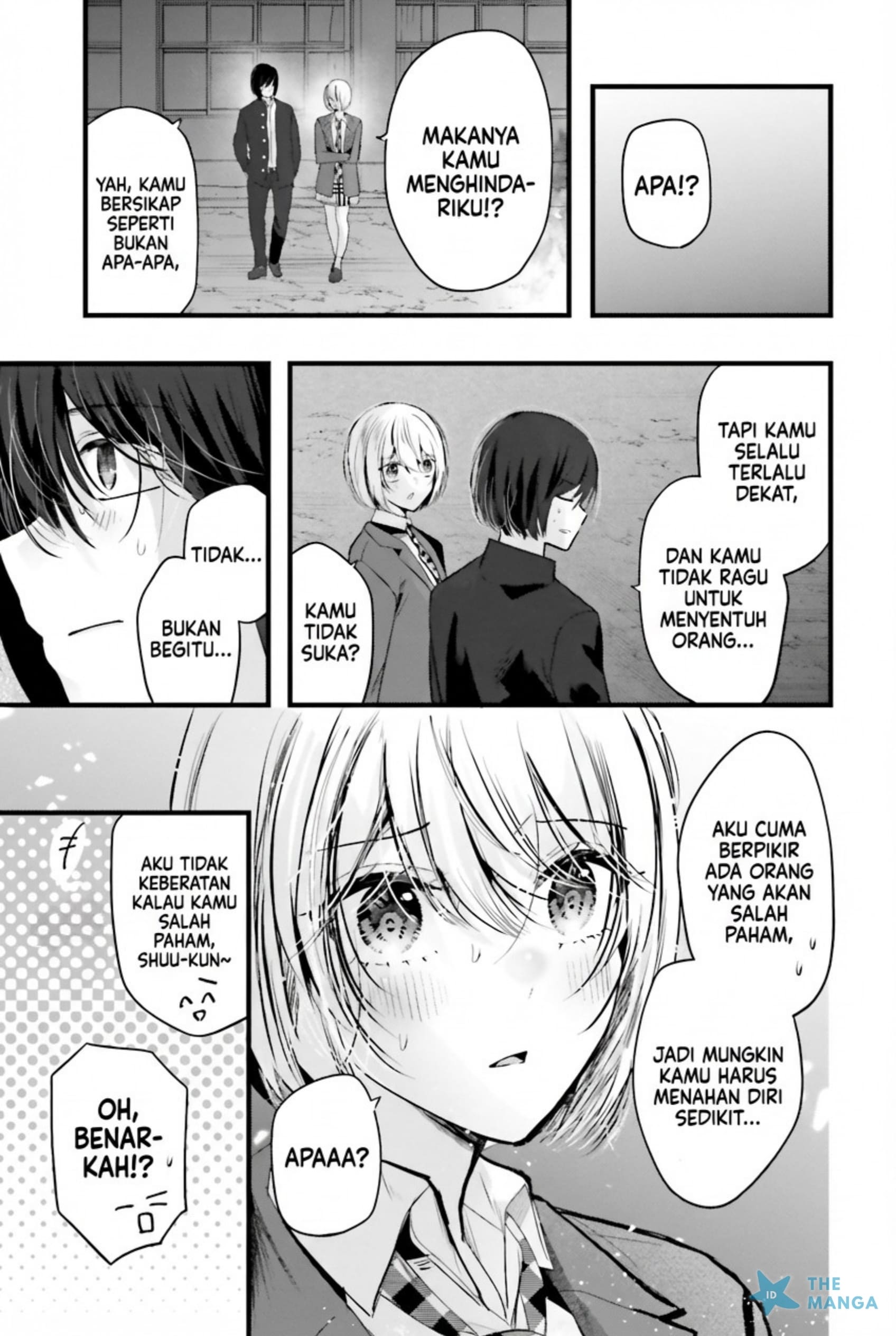 Tozaki-san wa Boku ni dake Tsumetai Chapter 13 - halaman 18
