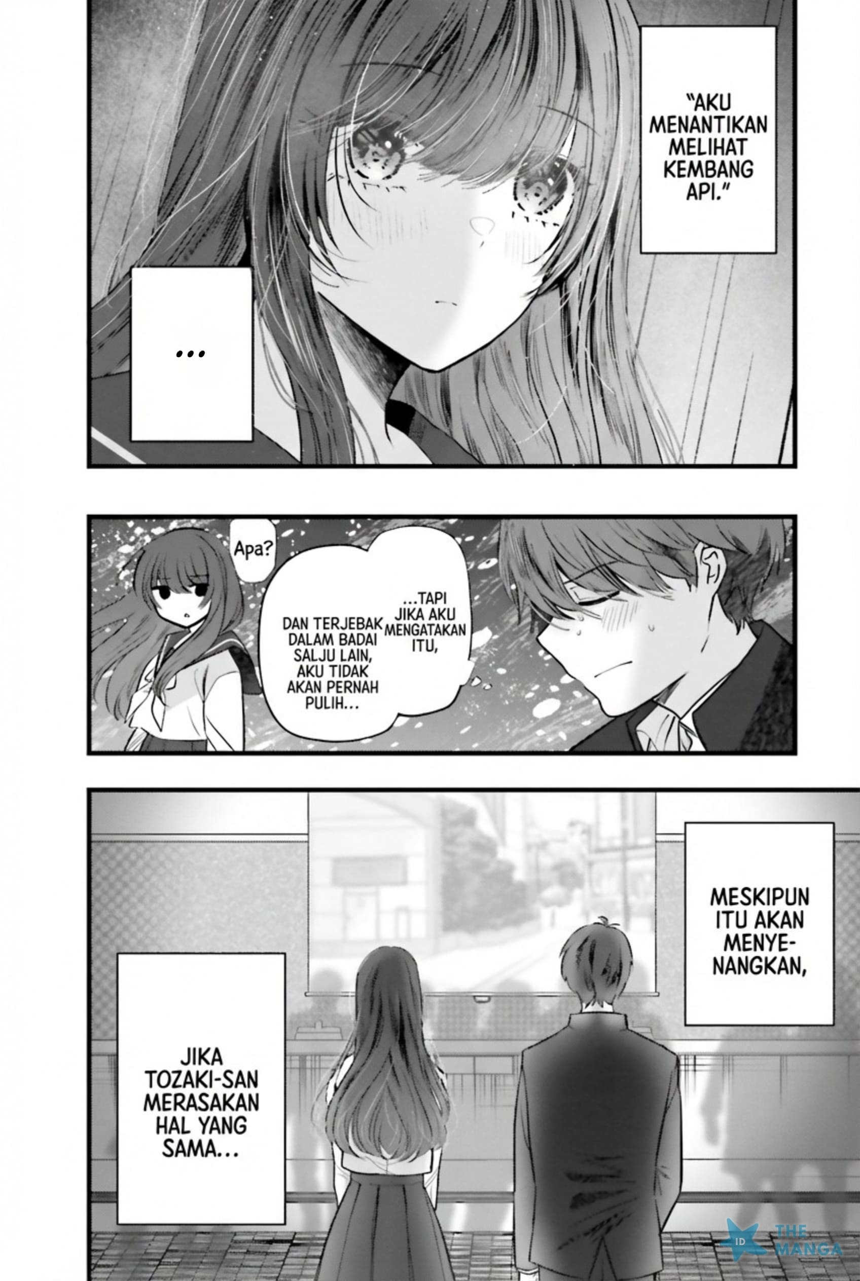 Tozaki-san wa Boku ni dake Tsumetai Chapter 13 - halaman 5