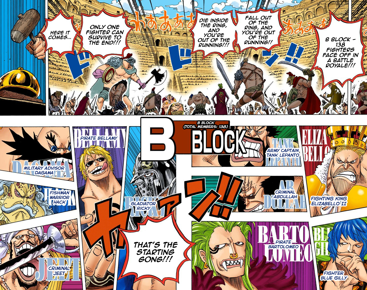 Halaman dari One Piece (Official Colored) Chapter 706
