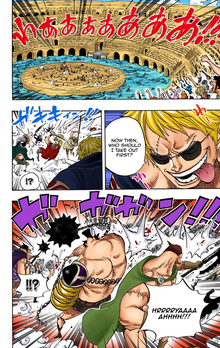 Halaman dari One Piece (Official Colored) Chapter 706
