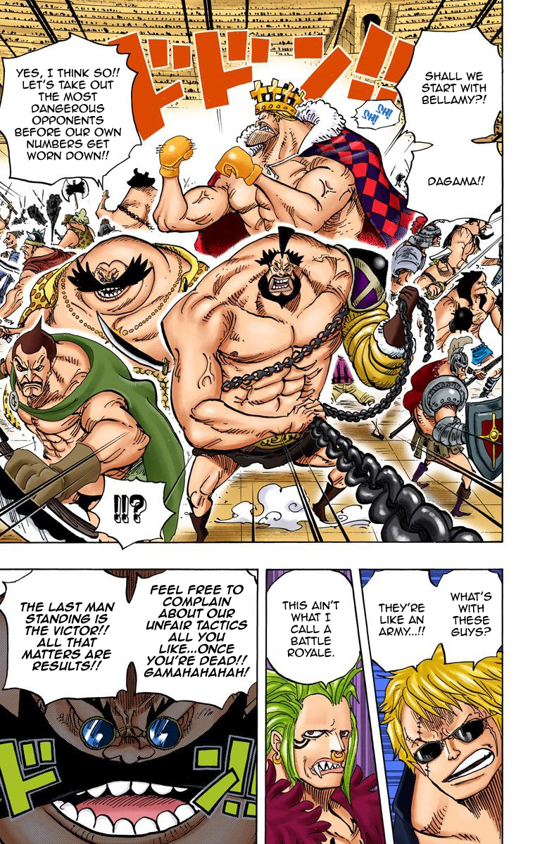 Halaman dari One Piece (Official Colored) Chapter 706