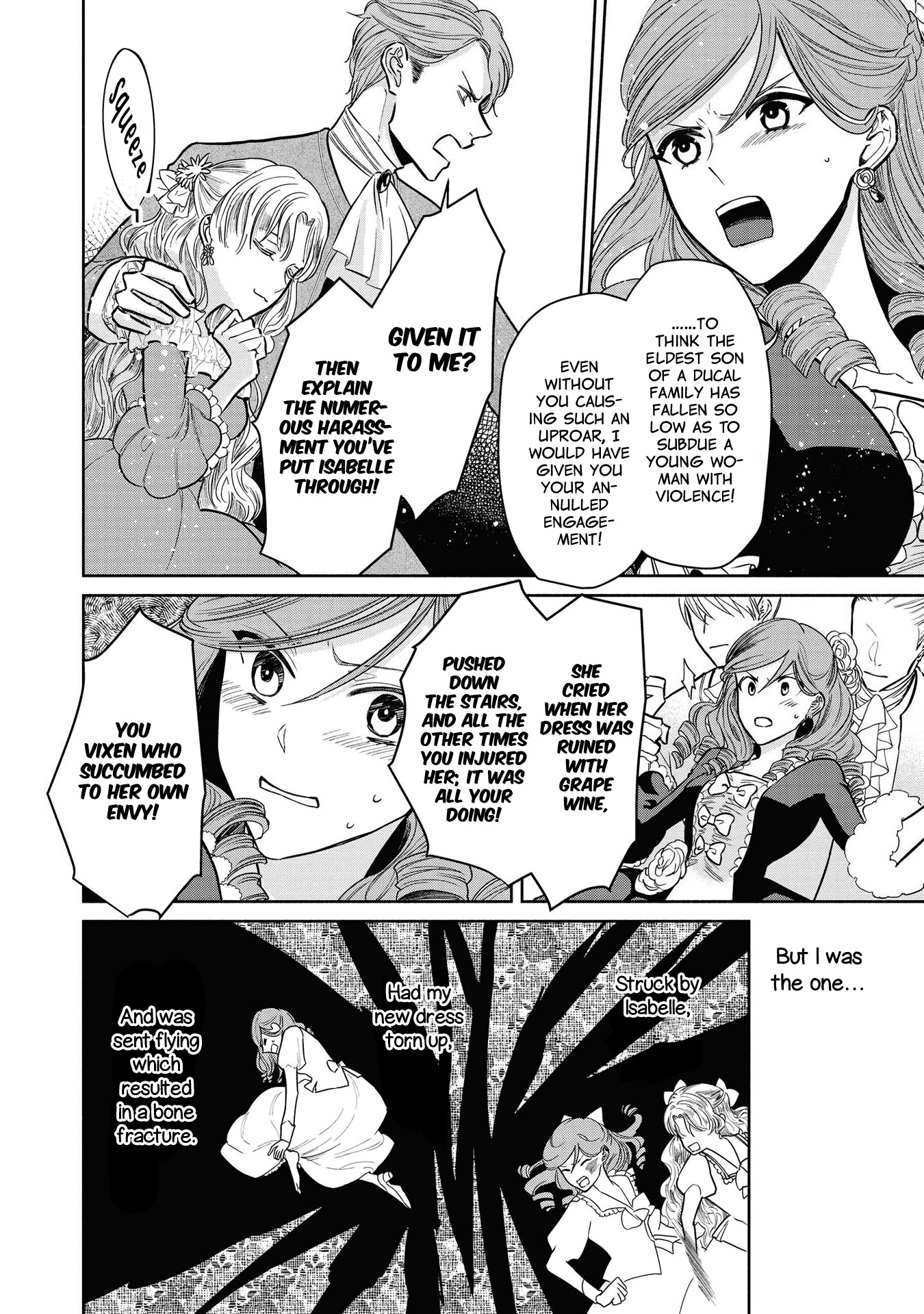 Halaman dari Though I May Be a Villainess, I'll Show You I Can Obtain Happiness! Chapter 5