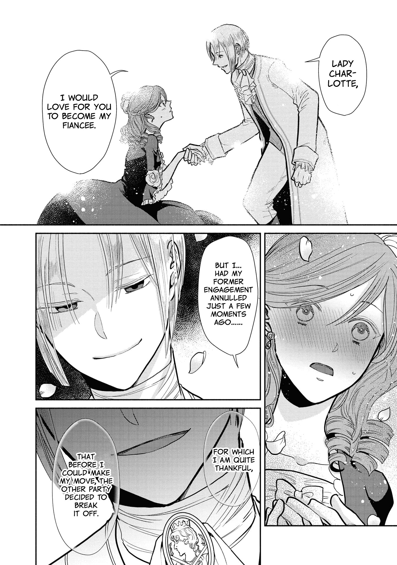 Halaman dari Though I May Be a Villainess, I'll Show You I Can Obtain Happiness! Chapter 5