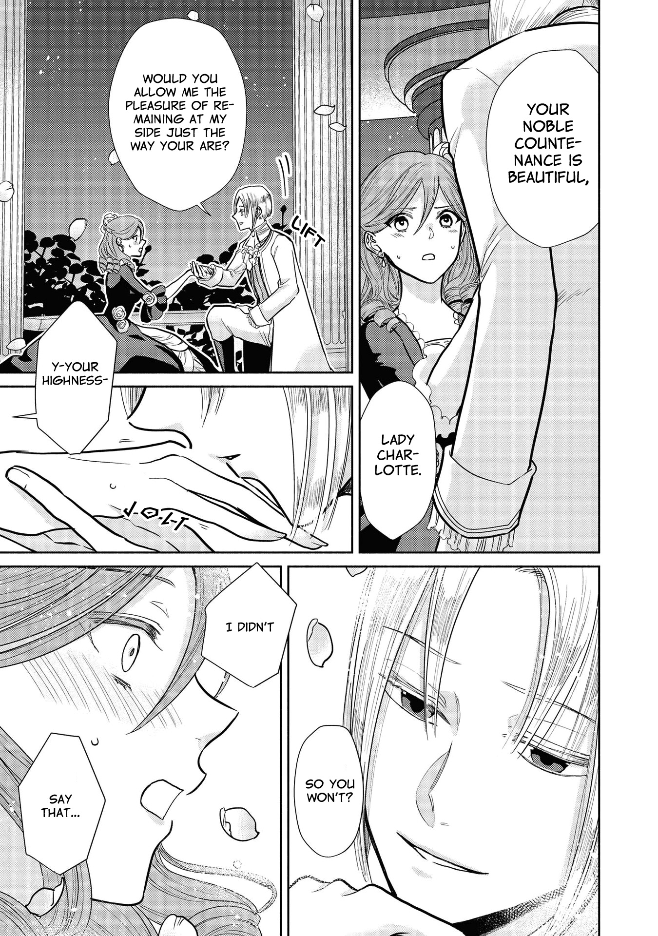 Halaman dari Though I May Be a Villainess, I'll Show You I Can Obtain Happiness! Chapter 5