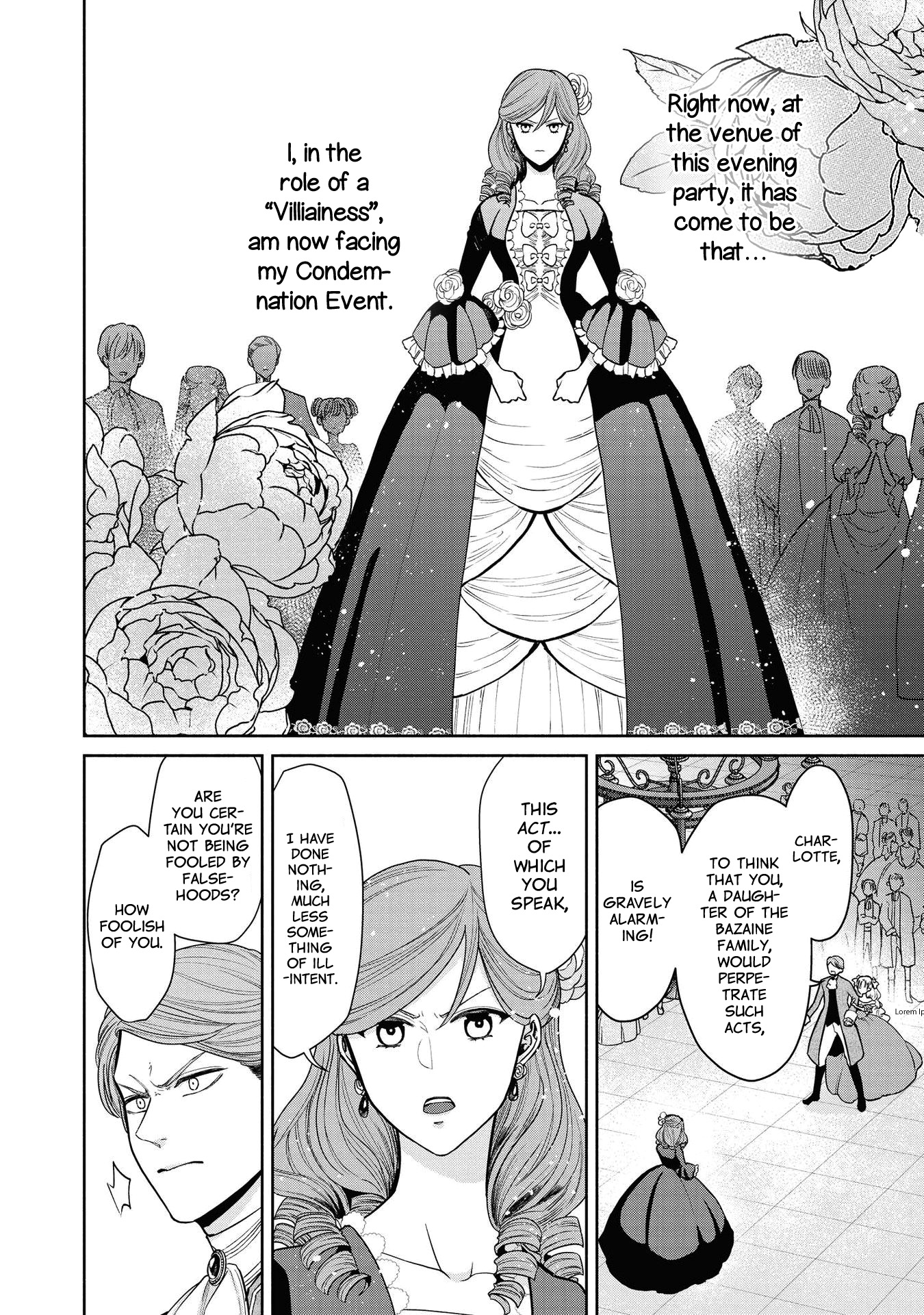 Halaman dari Though I May Be a Villainess, I'll Show You I Can Obtain Happiness! Chapter 5