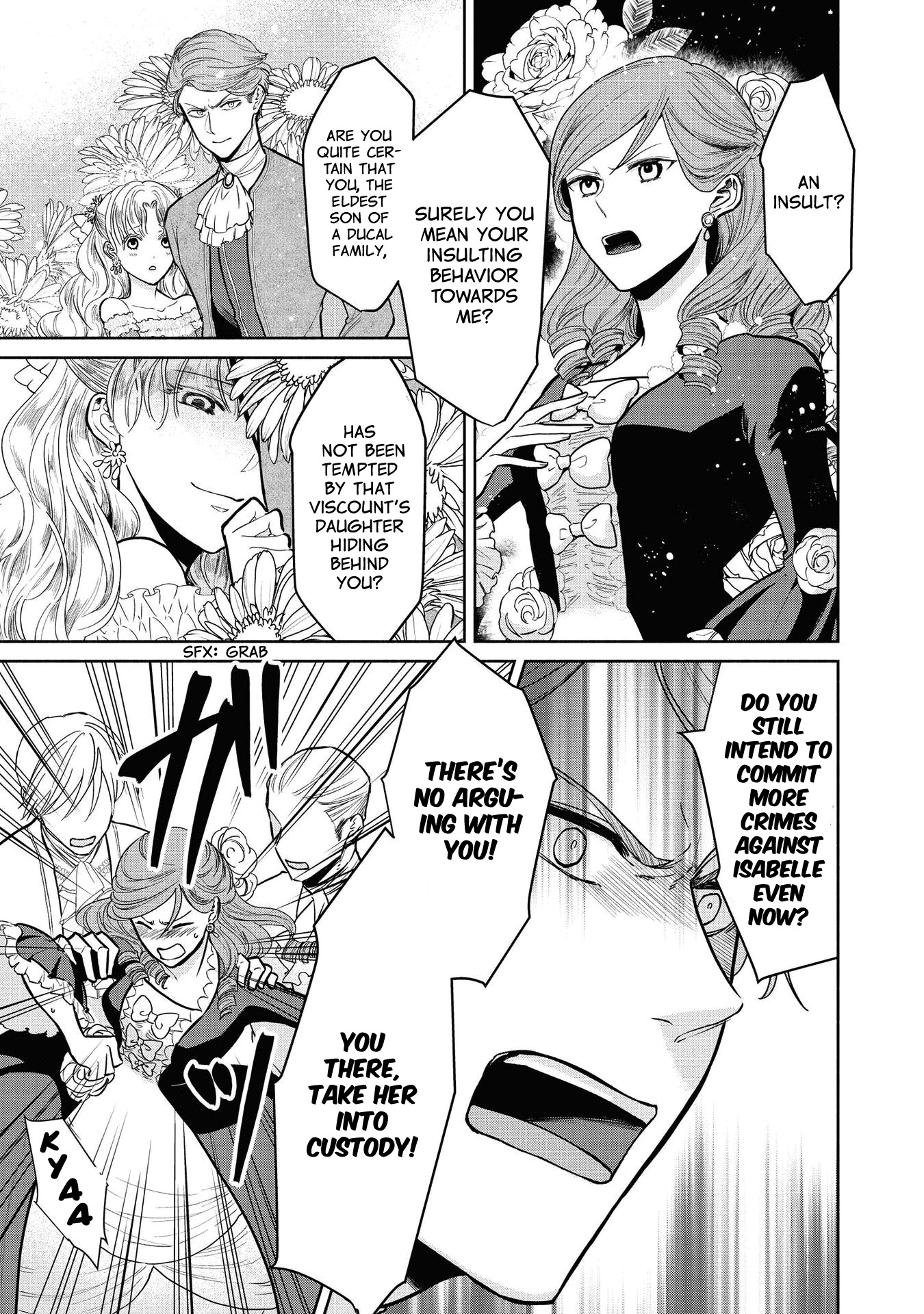 Halaman dari Though I May Be a Villainess, I'll Show You I Can Obtain Happiness! Chapter 5
