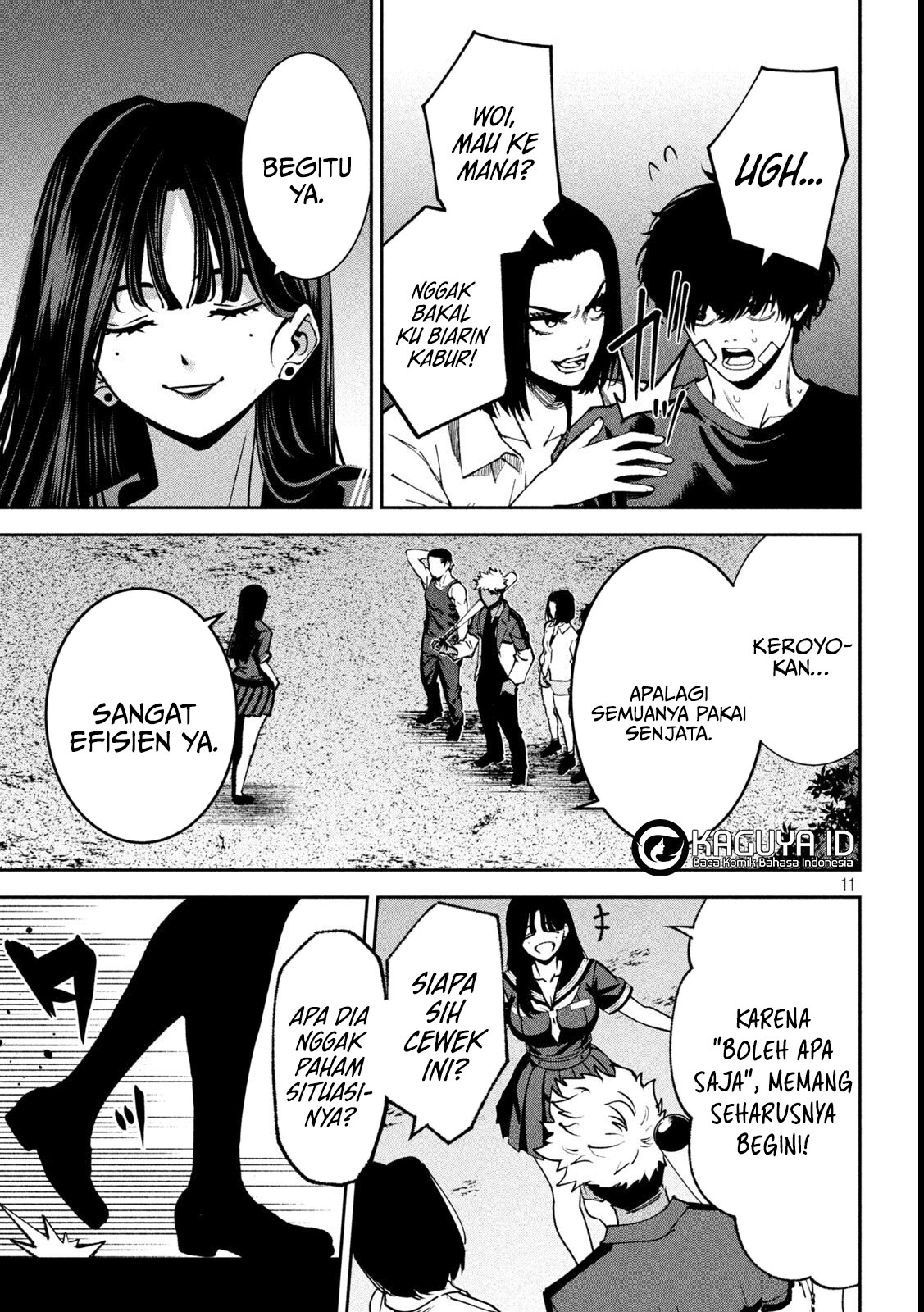 Bouryoku Banzai Chapter 39 - halaman 12