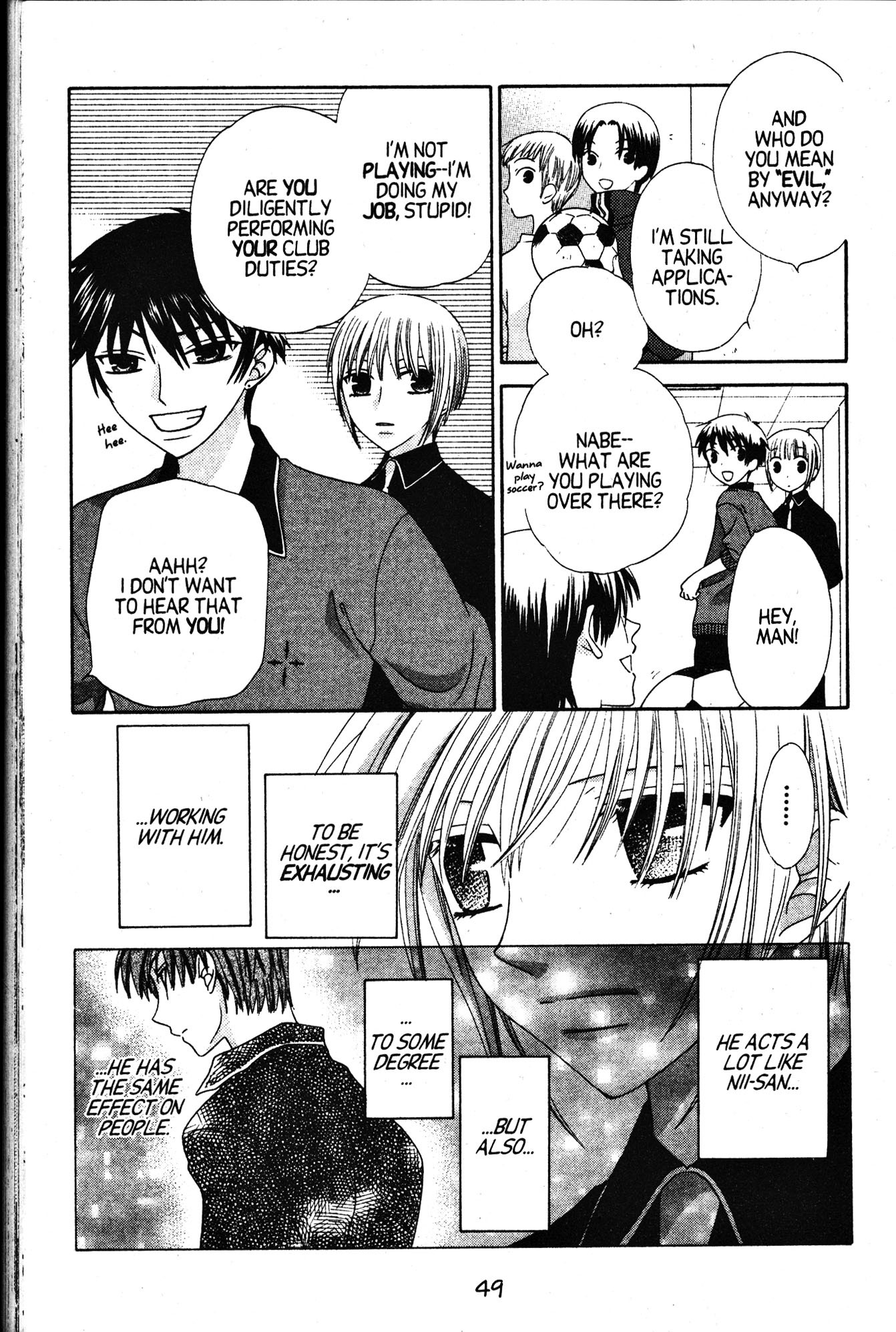 Halaman dari Fruits Basket Chapter 73