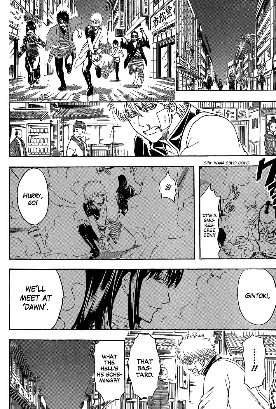 Halaman dari Gintama Chapter 528
