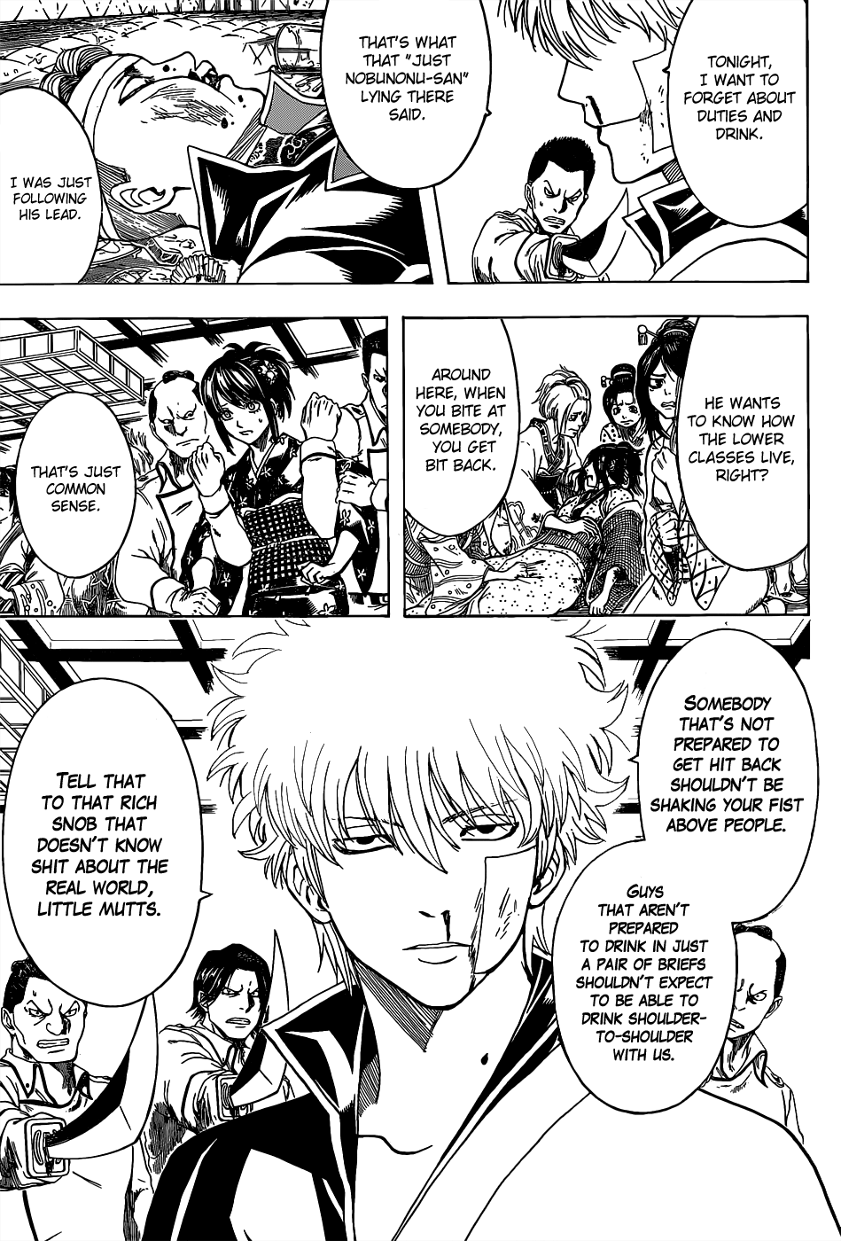 Halaman dari Gintama Chapter 528