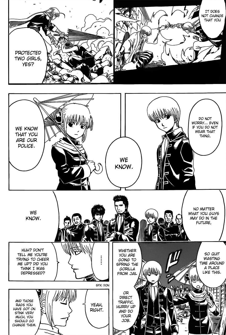 Halaman dari Gintama Chapter 528