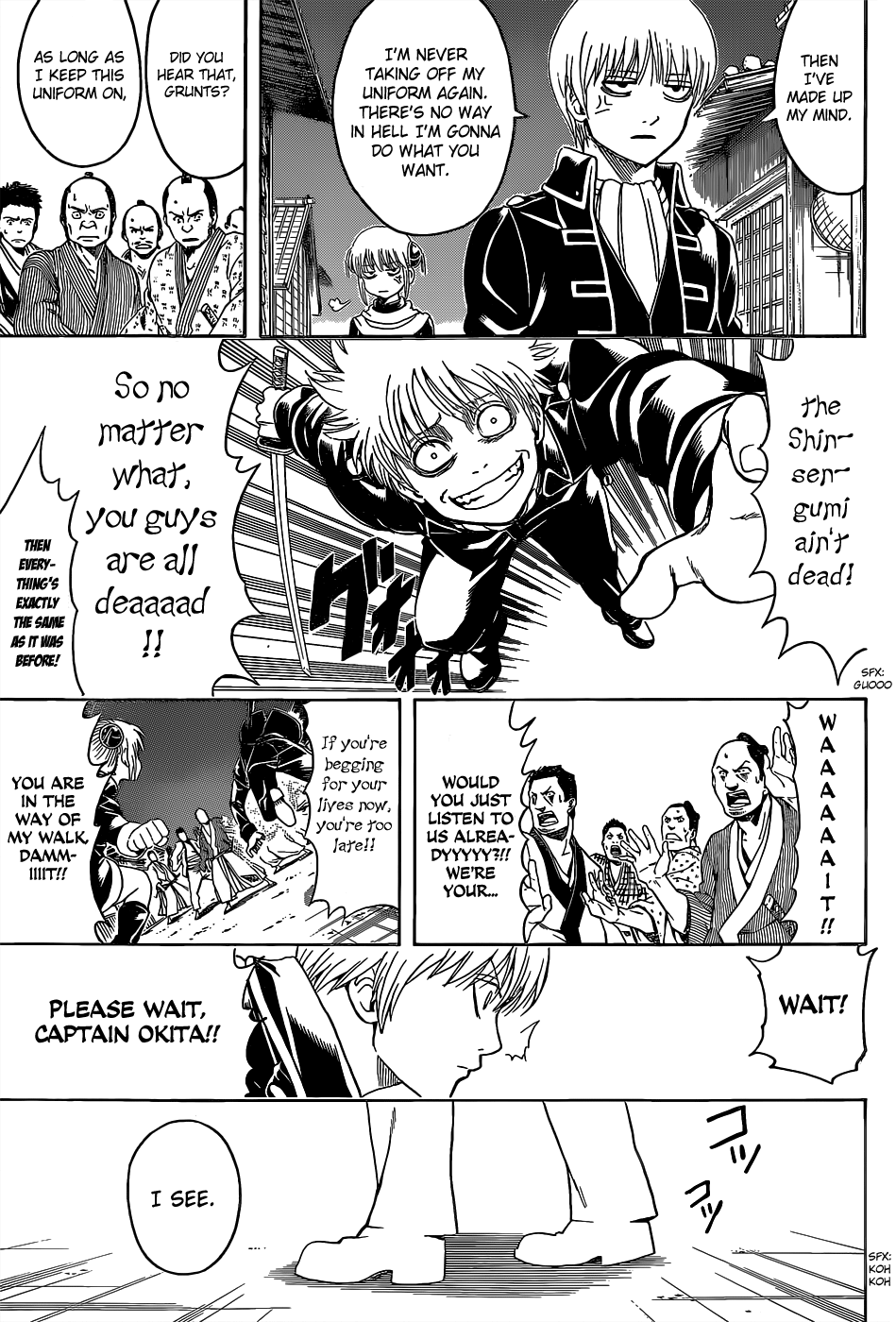 Halaman dari Gintama Chapter 528