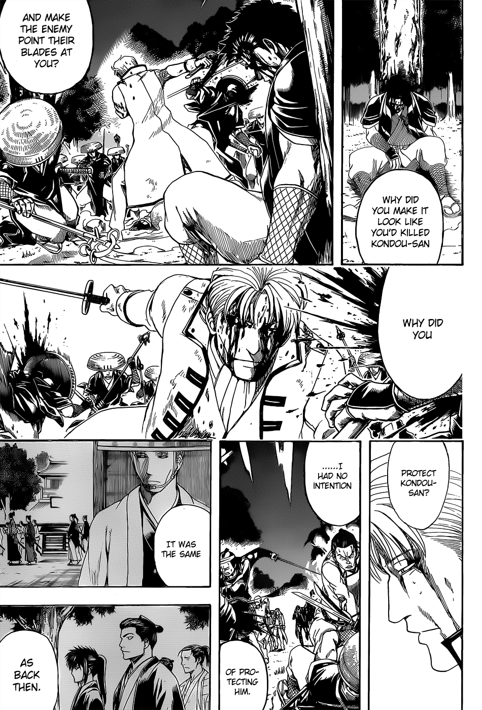 Halaman dari Gintama Chapter 548
