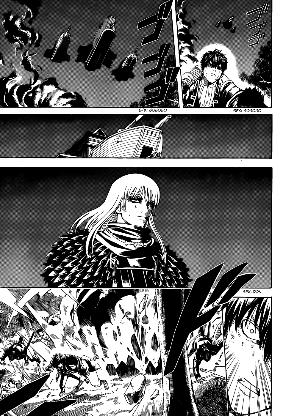 Halaman dari Gintama Chapter 548
