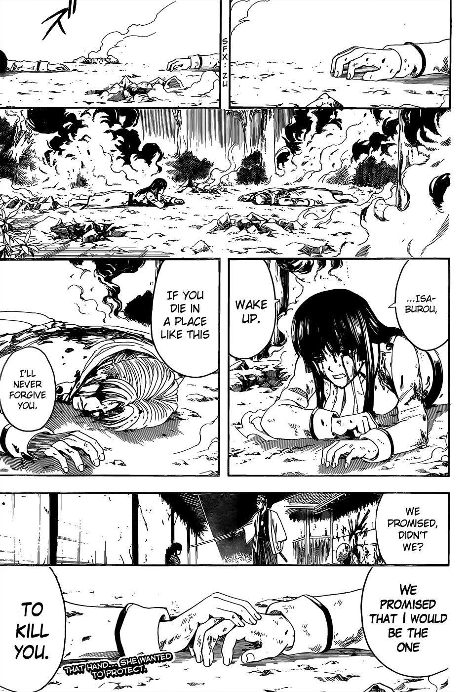 Halaman dari Gintama Chapter 548